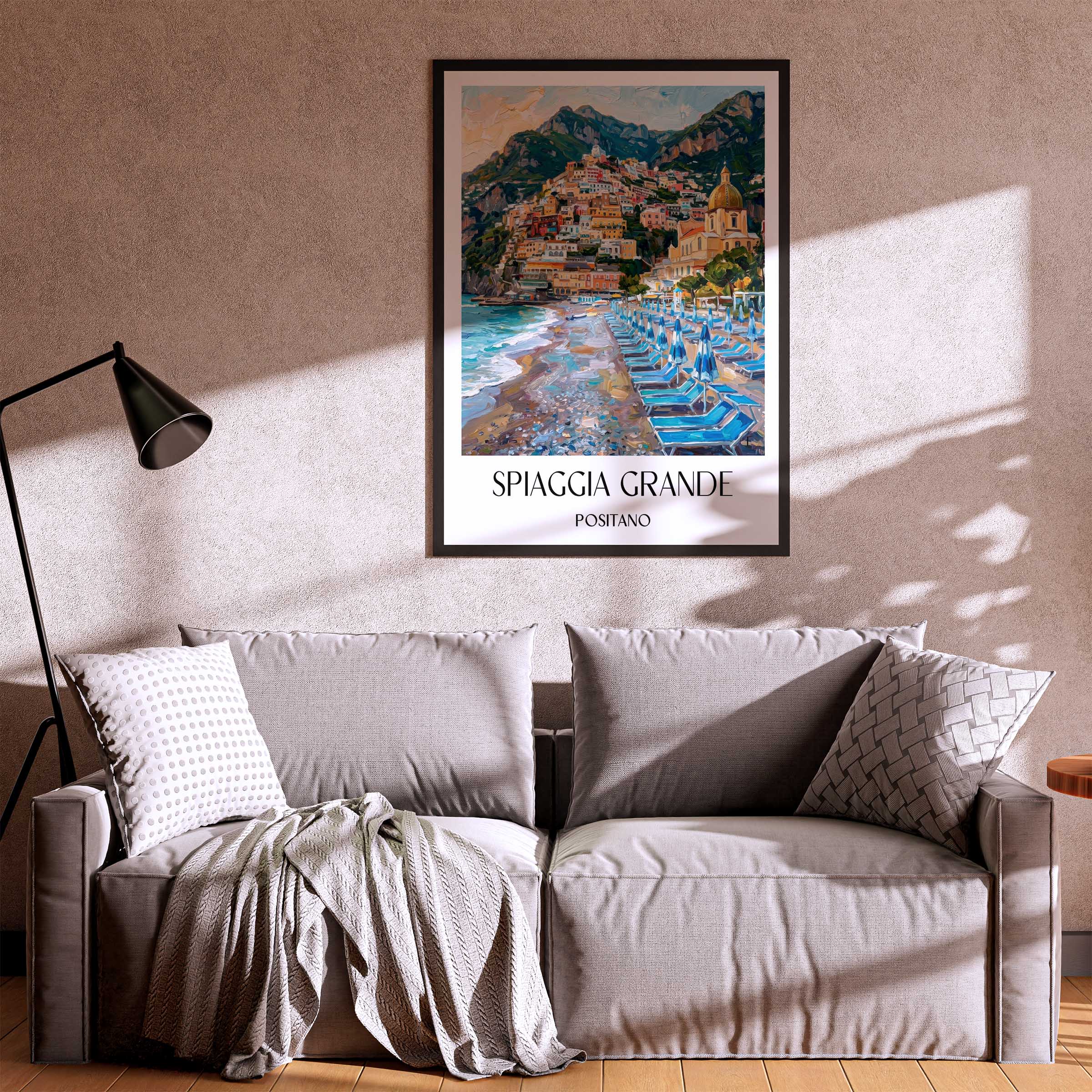 spiaggia-grande-positano-italien-poster-oil-painting-oelgemaelde