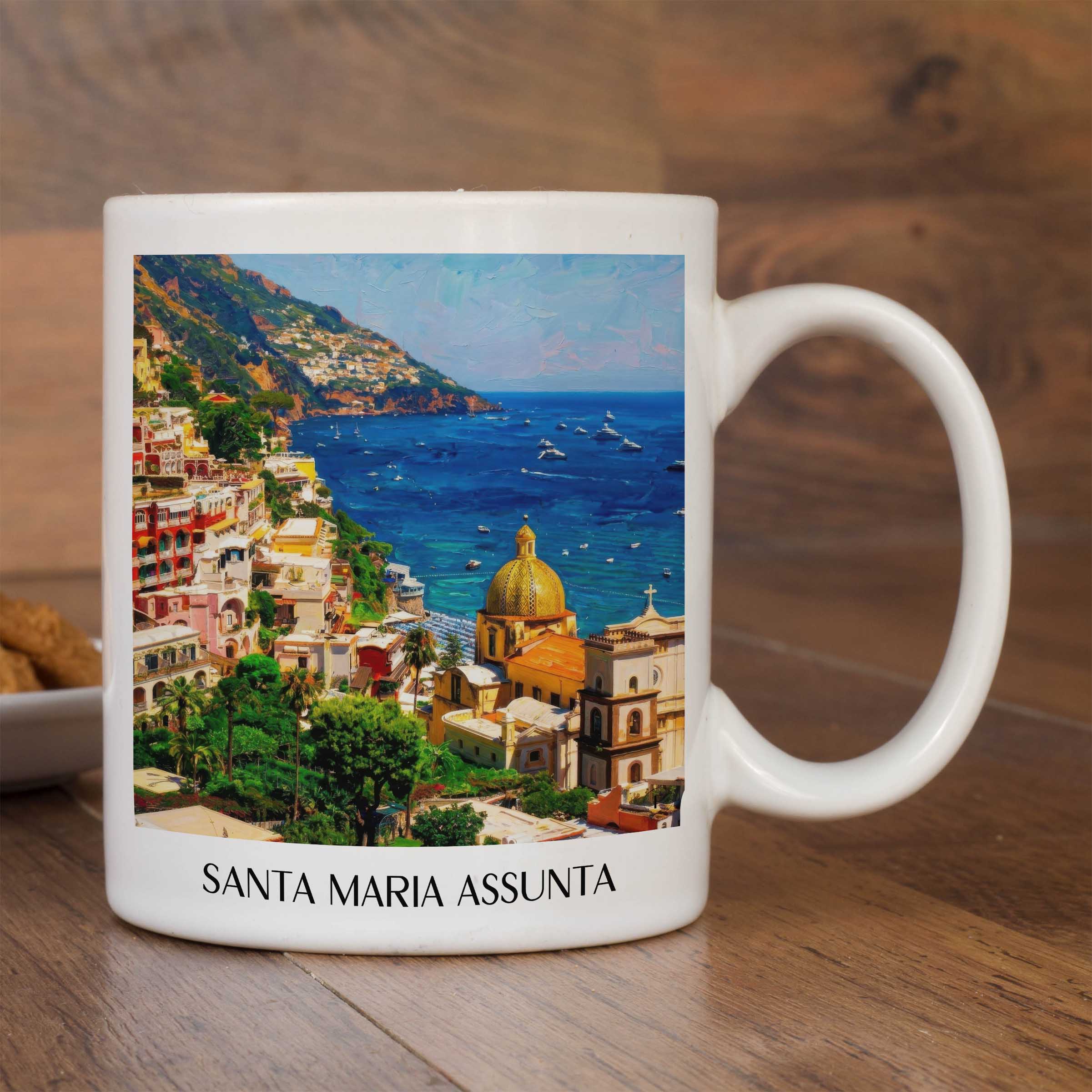 santa-maria-assunta-positano-italien-kaffeebecher-oil-painting-oelgemaelde