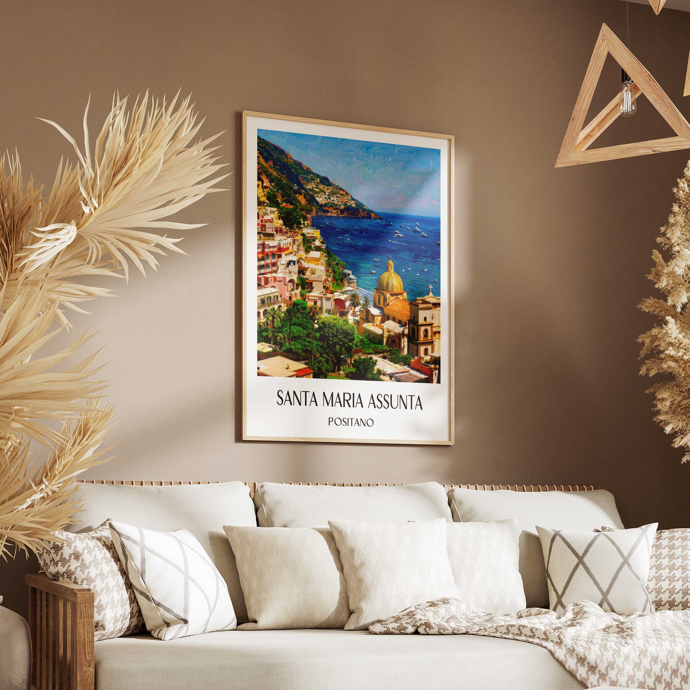 santa-maria-assunta-positano-italien-poster-oil-painting-oelgemaelde