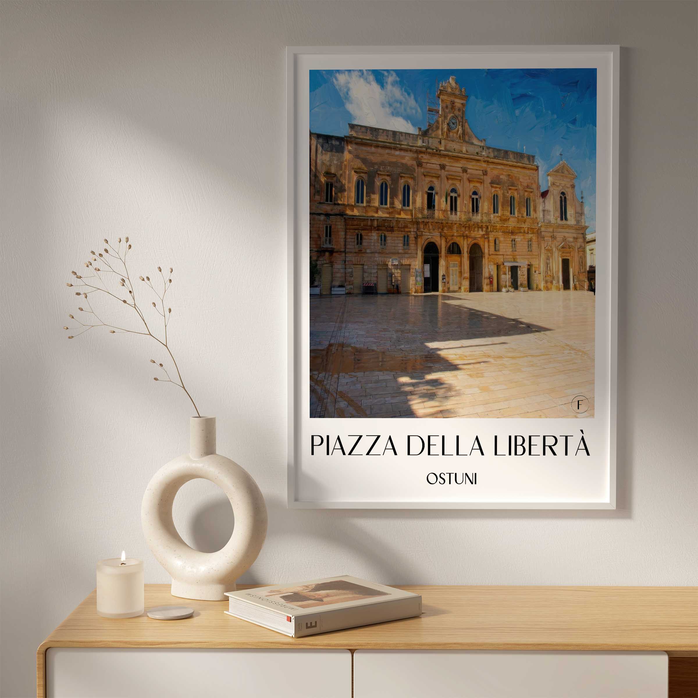 piazza-della-libertà-ostuni-italien-poster-oil-painting-oelgemaelde
