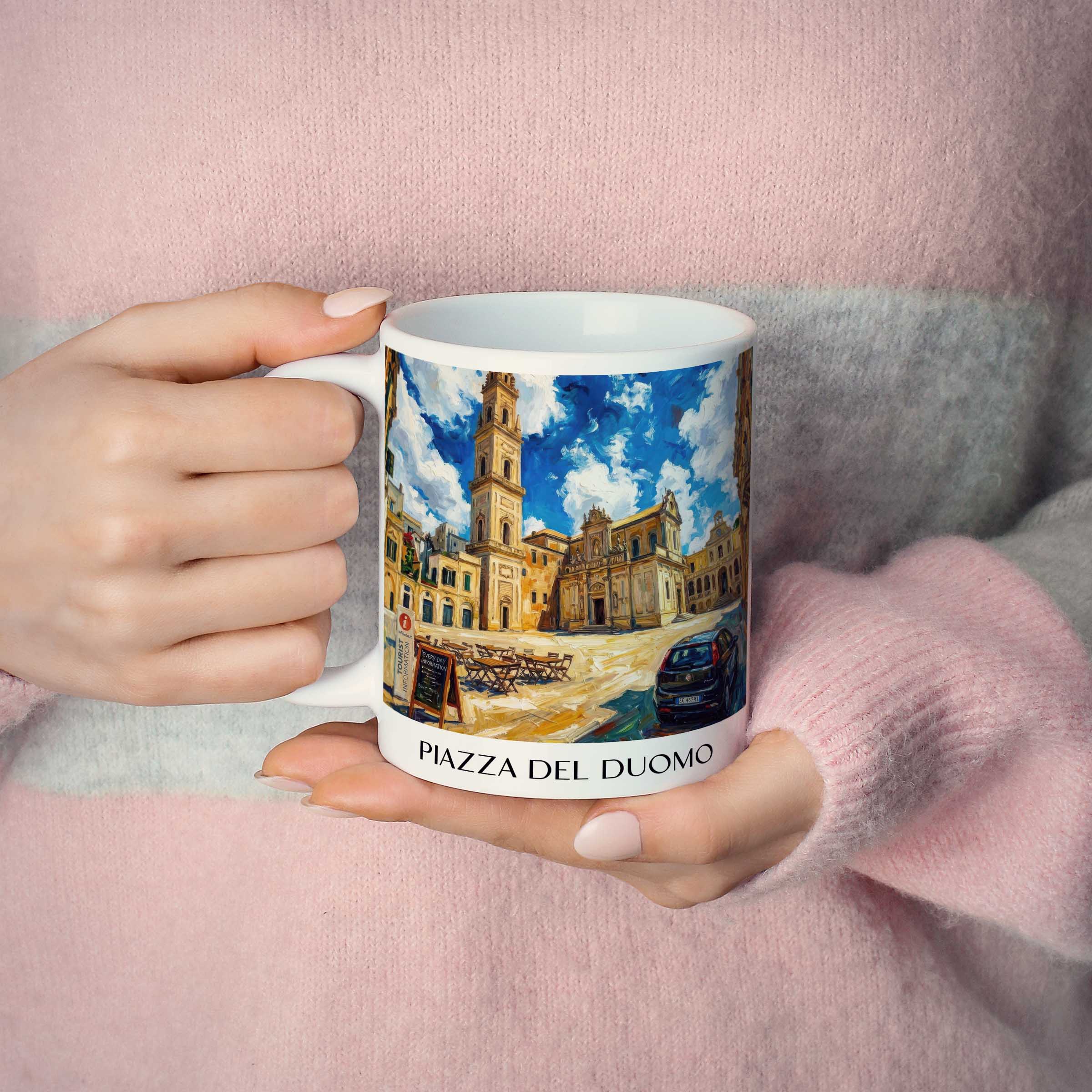piazza-del-duomo-lecce-italien-kaffeebecher-oil-painting-oelgemaelde