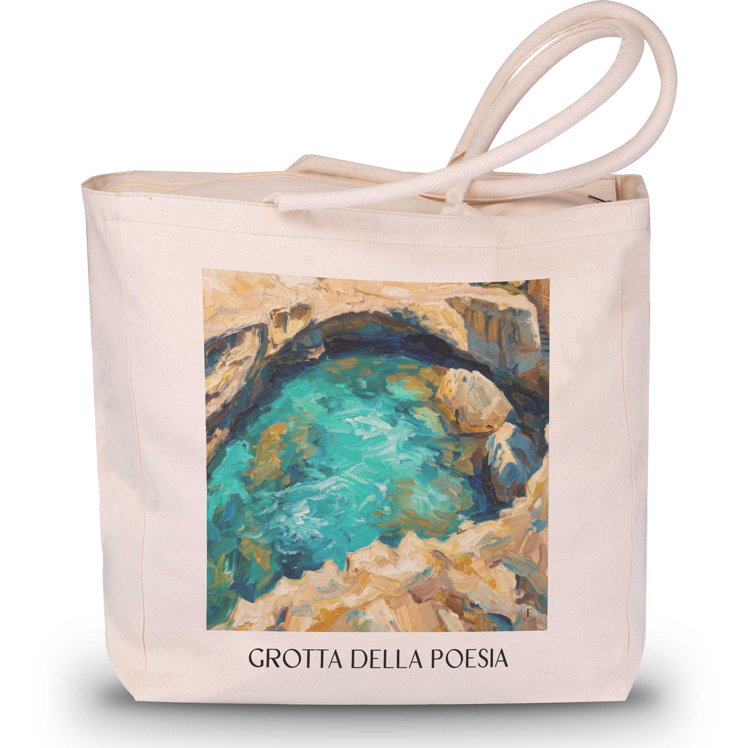 grotta-della-poesia-roca-vecchia-italien-einkaufstasche-oil-painting-oelgemaelde