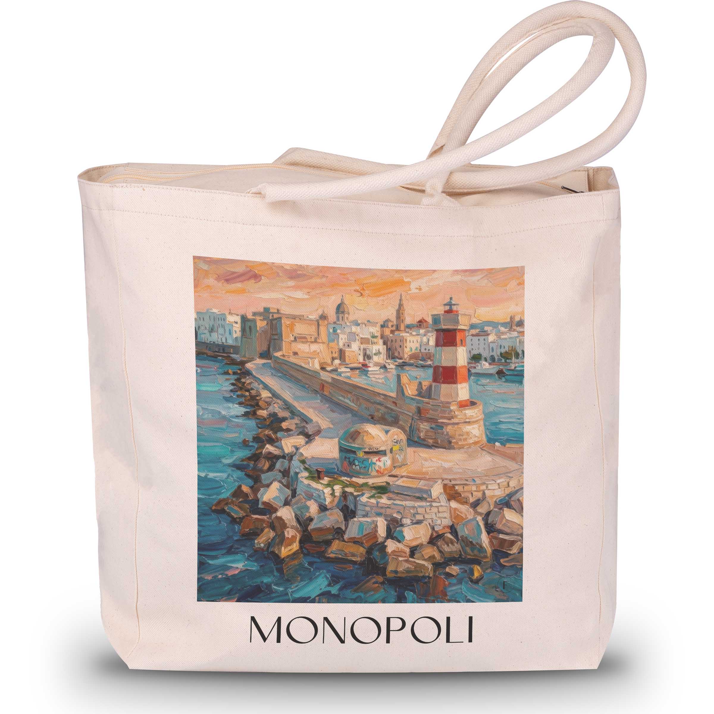 monopoli-apulien-italien-einkaufstasche-oil-painting-oelgemaelde