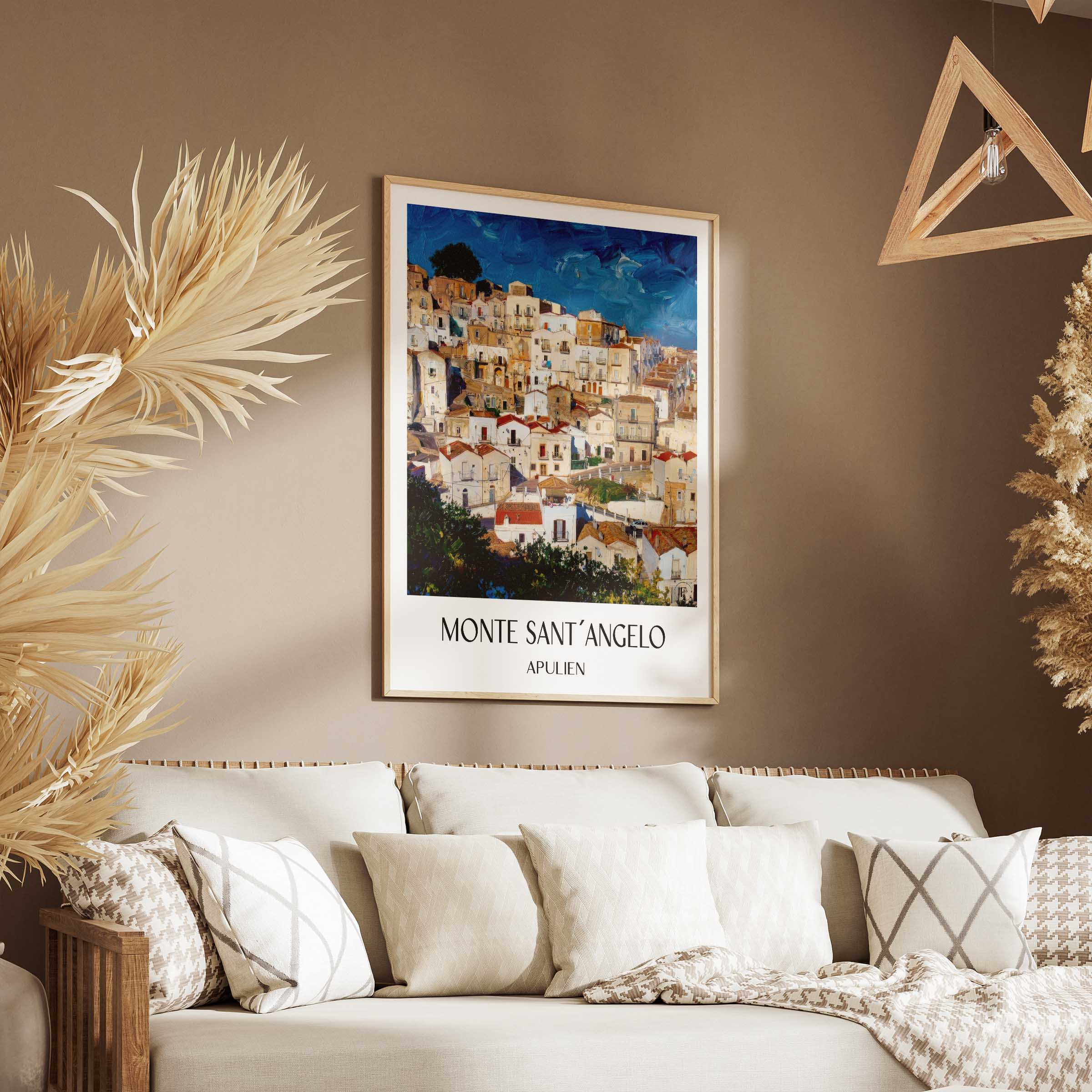 monte-sant´angelo-apulien-italien-poster-oil-painting-oelgemaelde