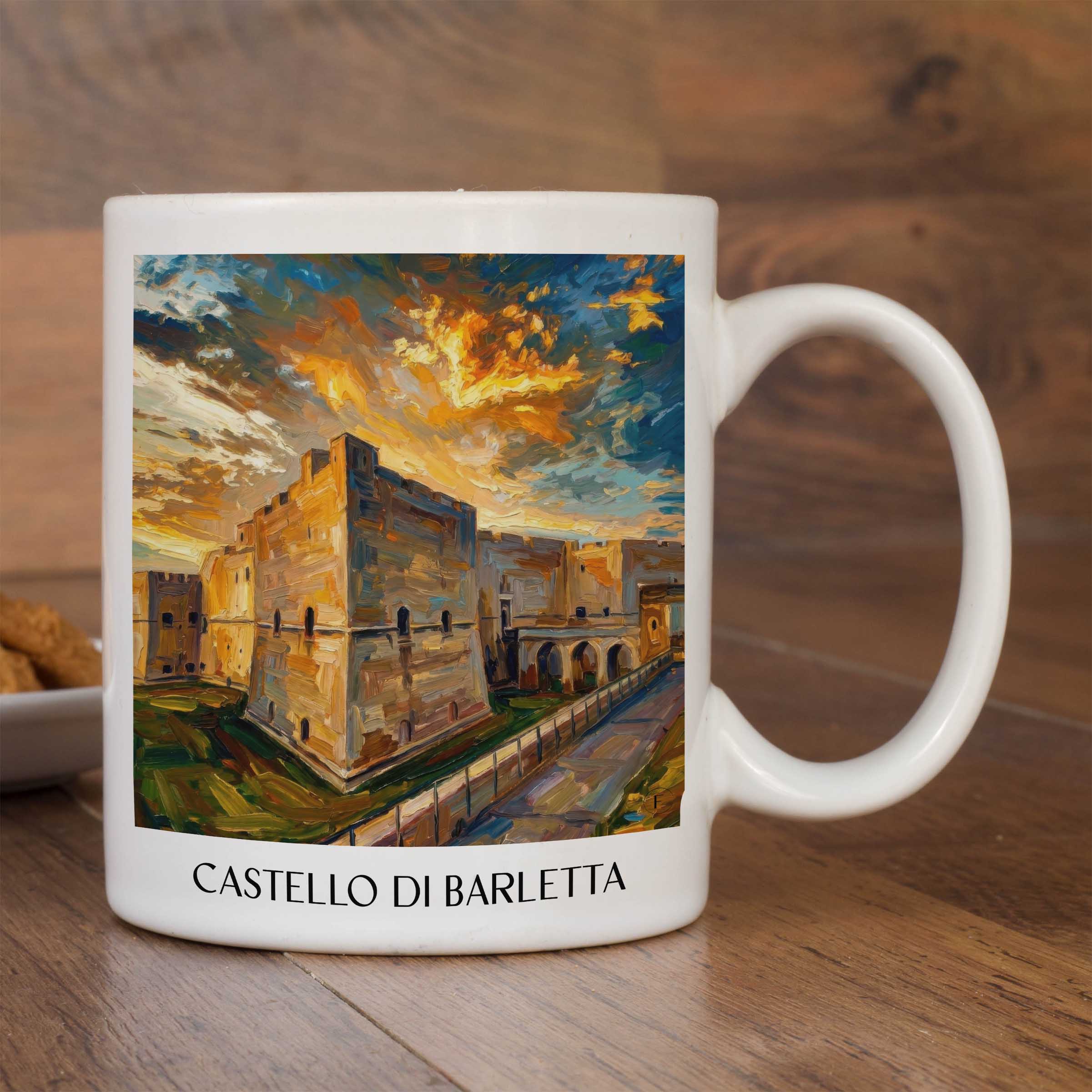 castello-di-barletta-apulien-italien-kaffeebecher-oil-painting-oelgemaelde