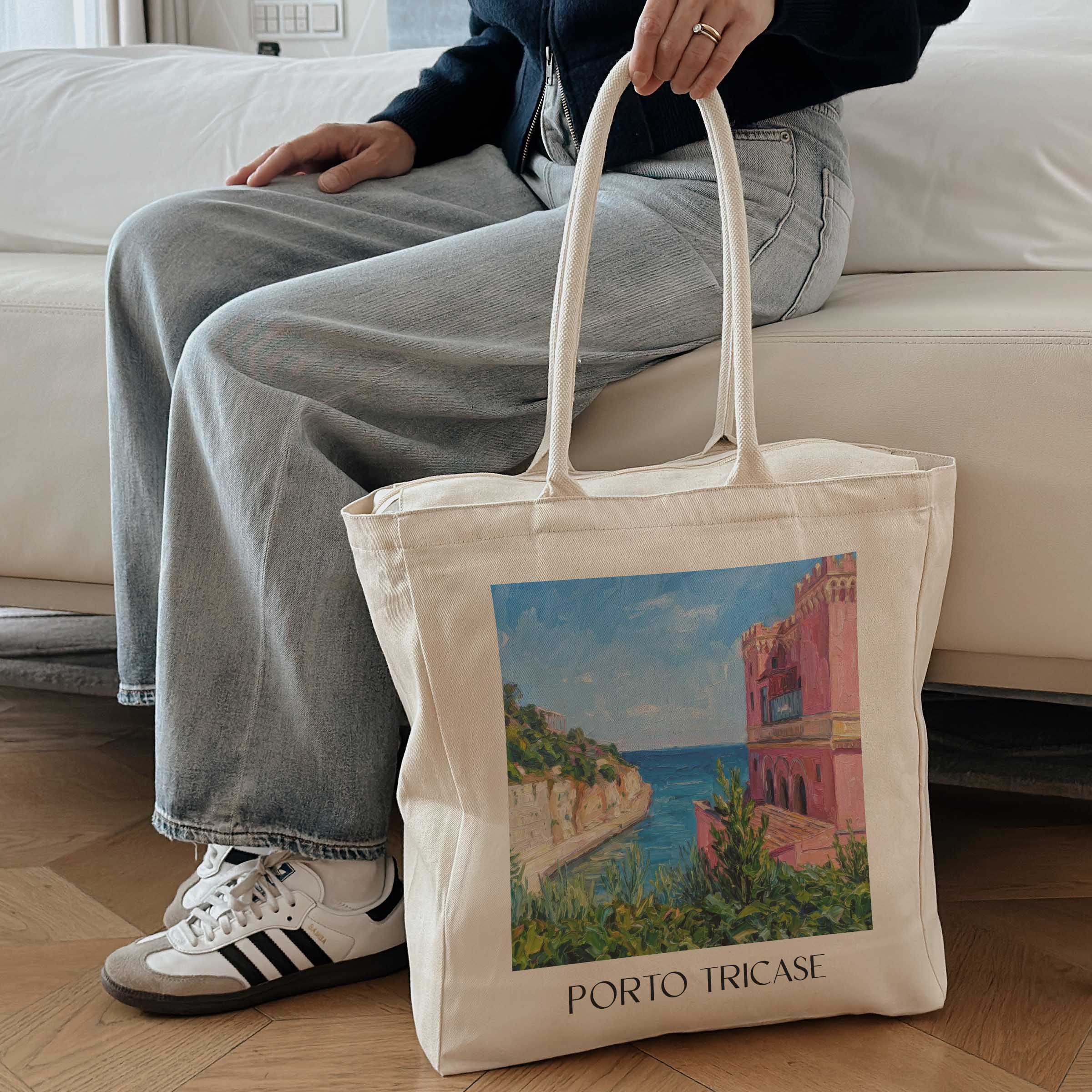 porto-tricase-apulien-italien-einkaufstasche-oil-painting-oelgemaelde