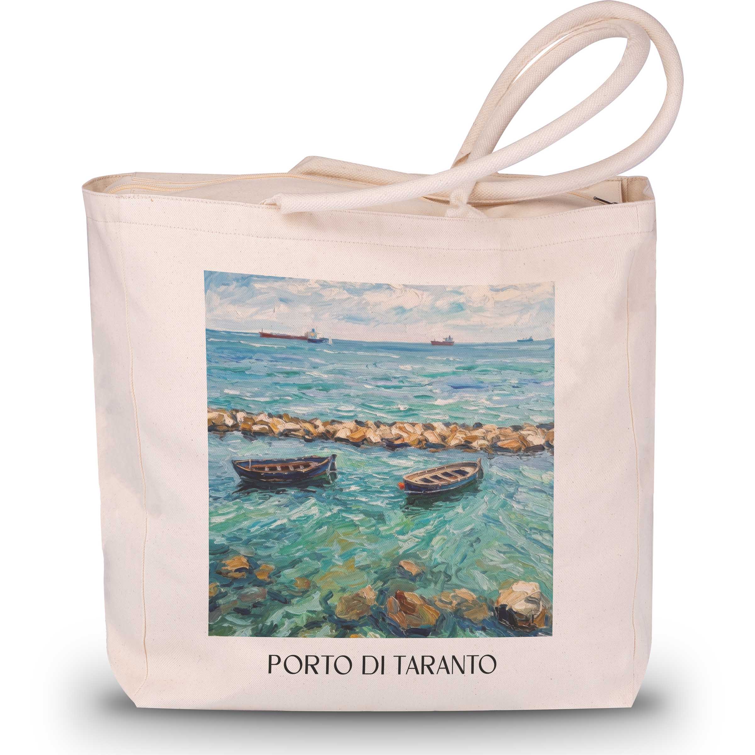 porto-di-taranto-apulien-italien-einkaufstasche-oil-painting-oelgemaelde