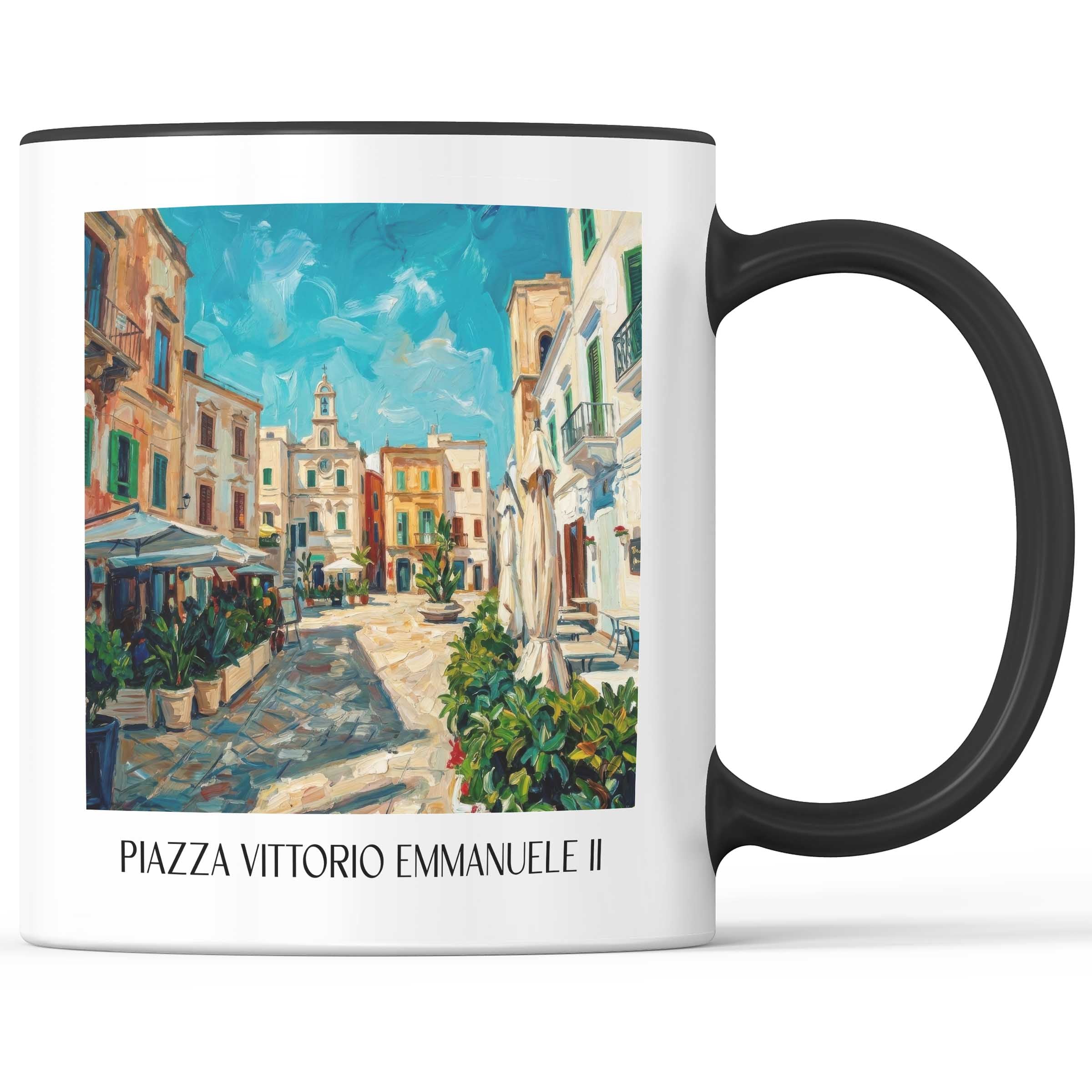 piazza-vittorio-emmanuele-ii-polignano-a-mare-italien-kaffeebecher-oil-painting-oelgemaelde
