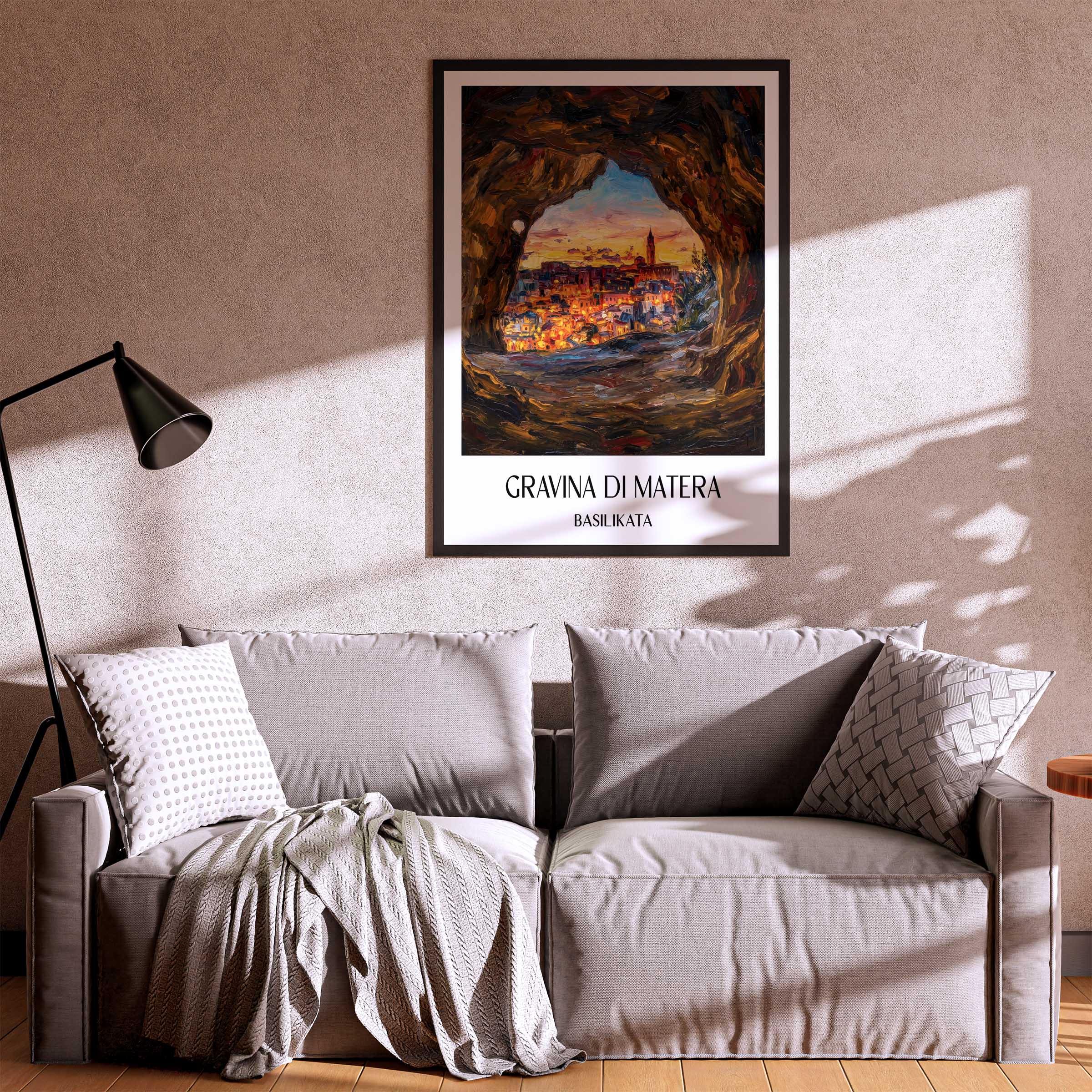 gravina-di-matera-basilikata-italien-poster-oil-painting-oelgemaelde