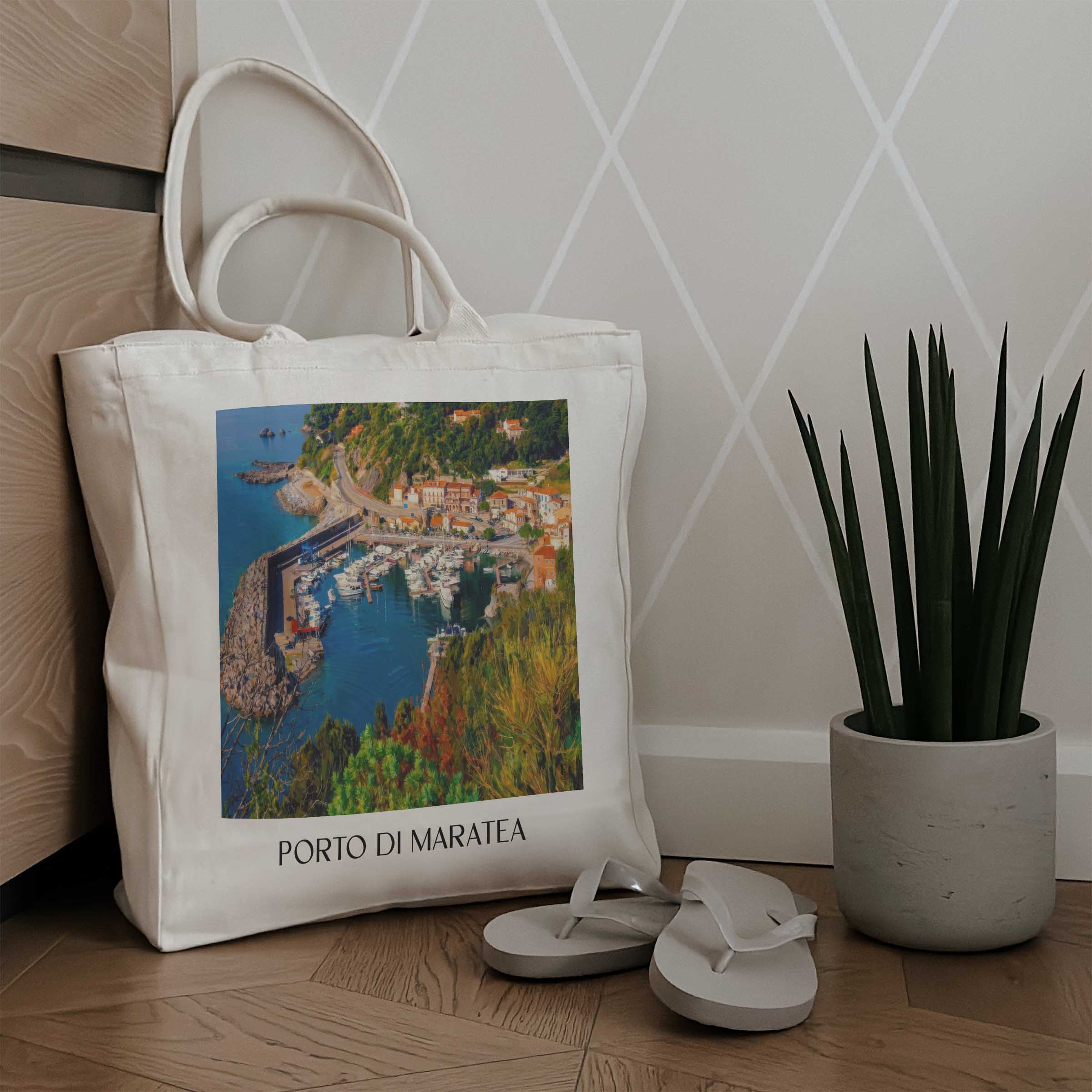 porto-di-maratea-basilikata-italien-einkaufstasche-oil-painting-oelgemaelde
