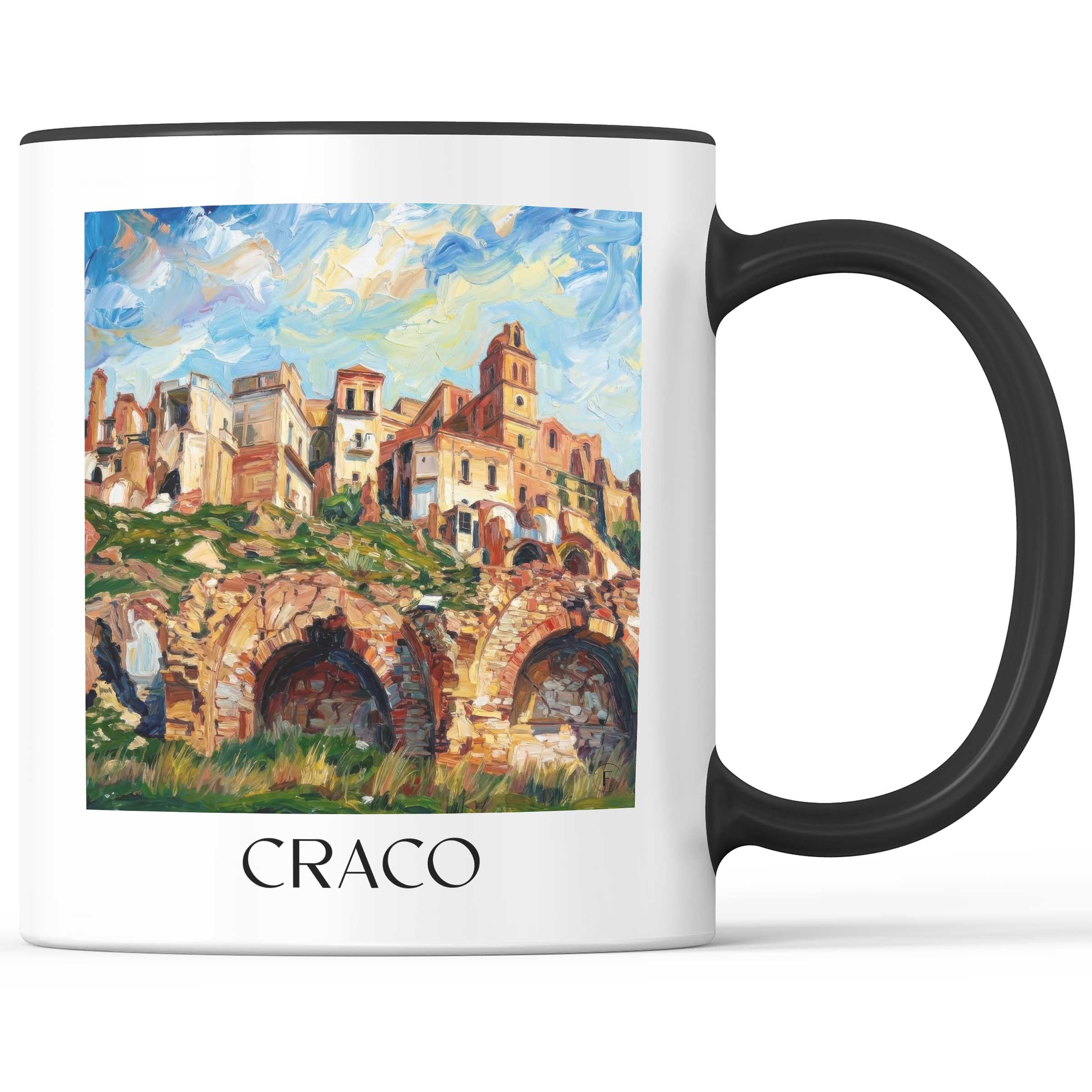craco-basilikata-italien-kaffeebecher-oil-painting-oelgemaelde