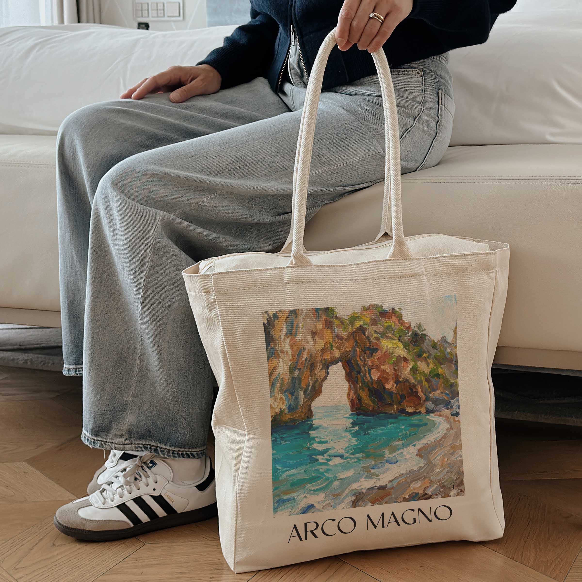arco-magno-san-nicola-arcella-italien-einkaufstasche-oil-painting-oelgemaelde
