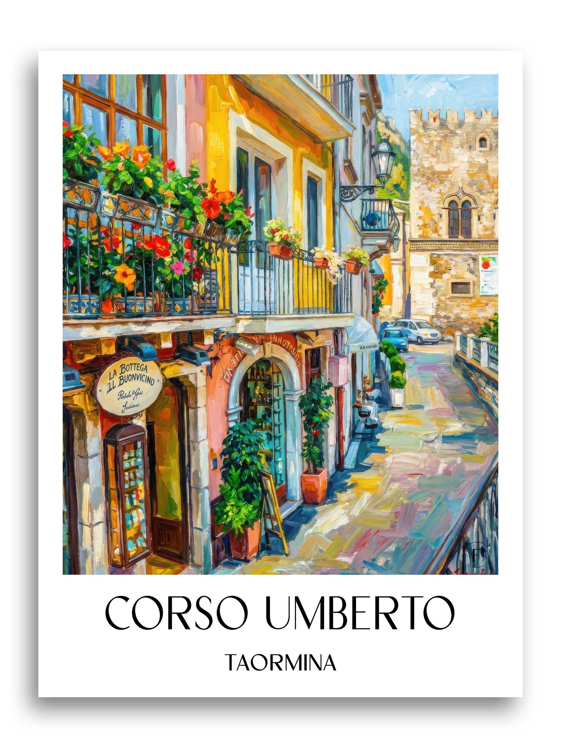 corso-umberto-taormina-italien-poster-oil-painting-oelgemaelde