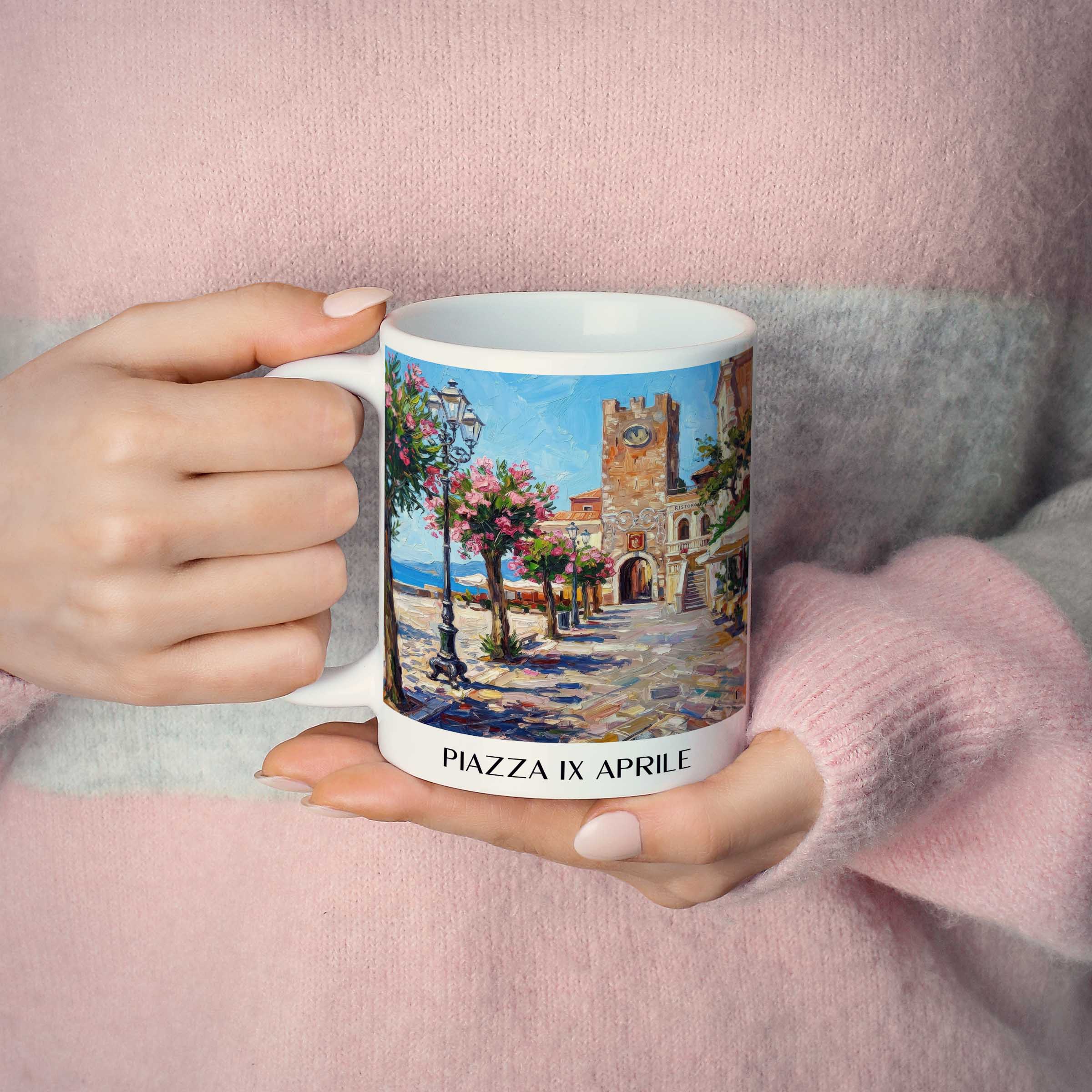 piazza-ix-aprile-taormina-italien-kaffeebecher-oil-painting-oelgemaelde