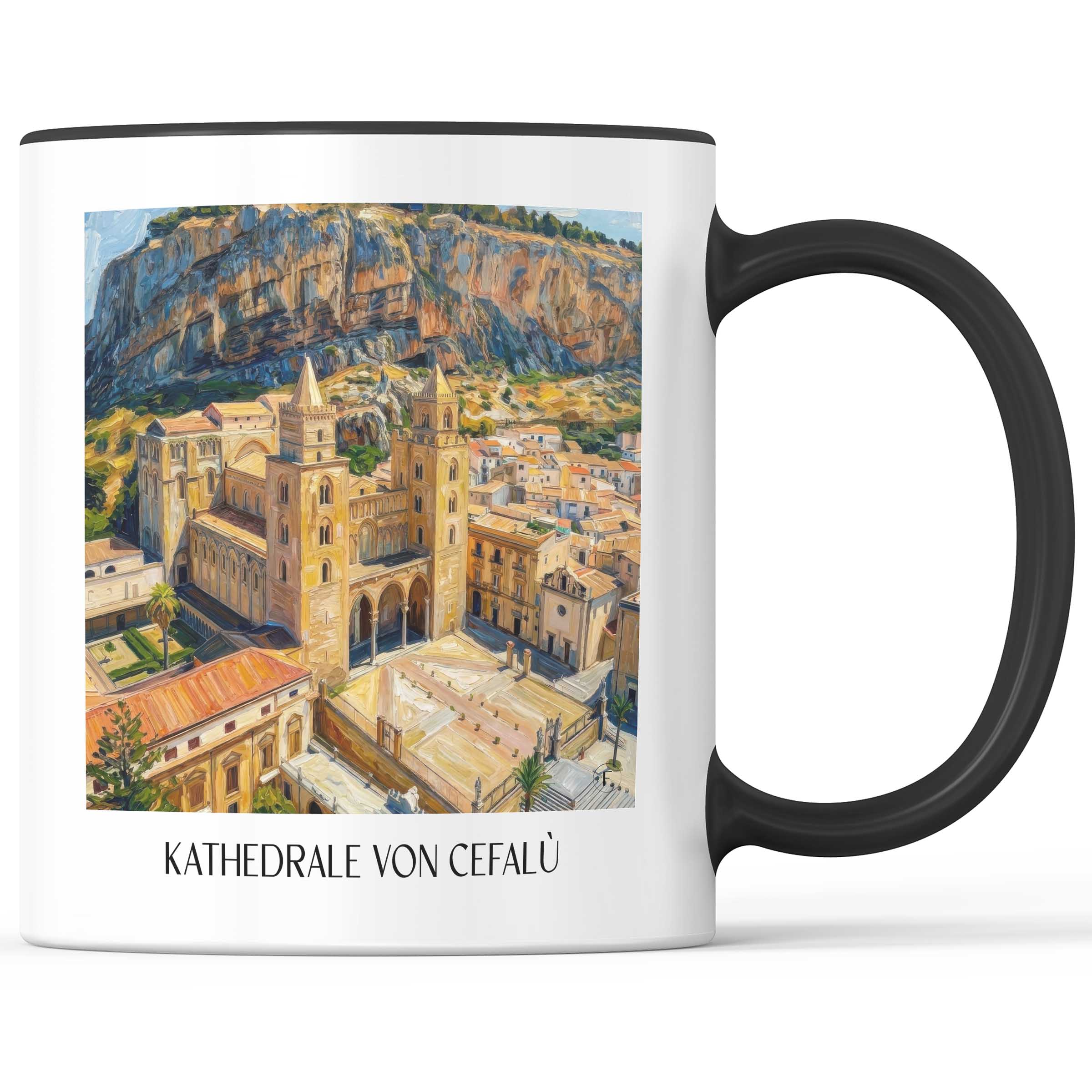 kathedrale-von-cefalù-sizilien-italien-kaffeebecher-oil-painting-oelgemaelde