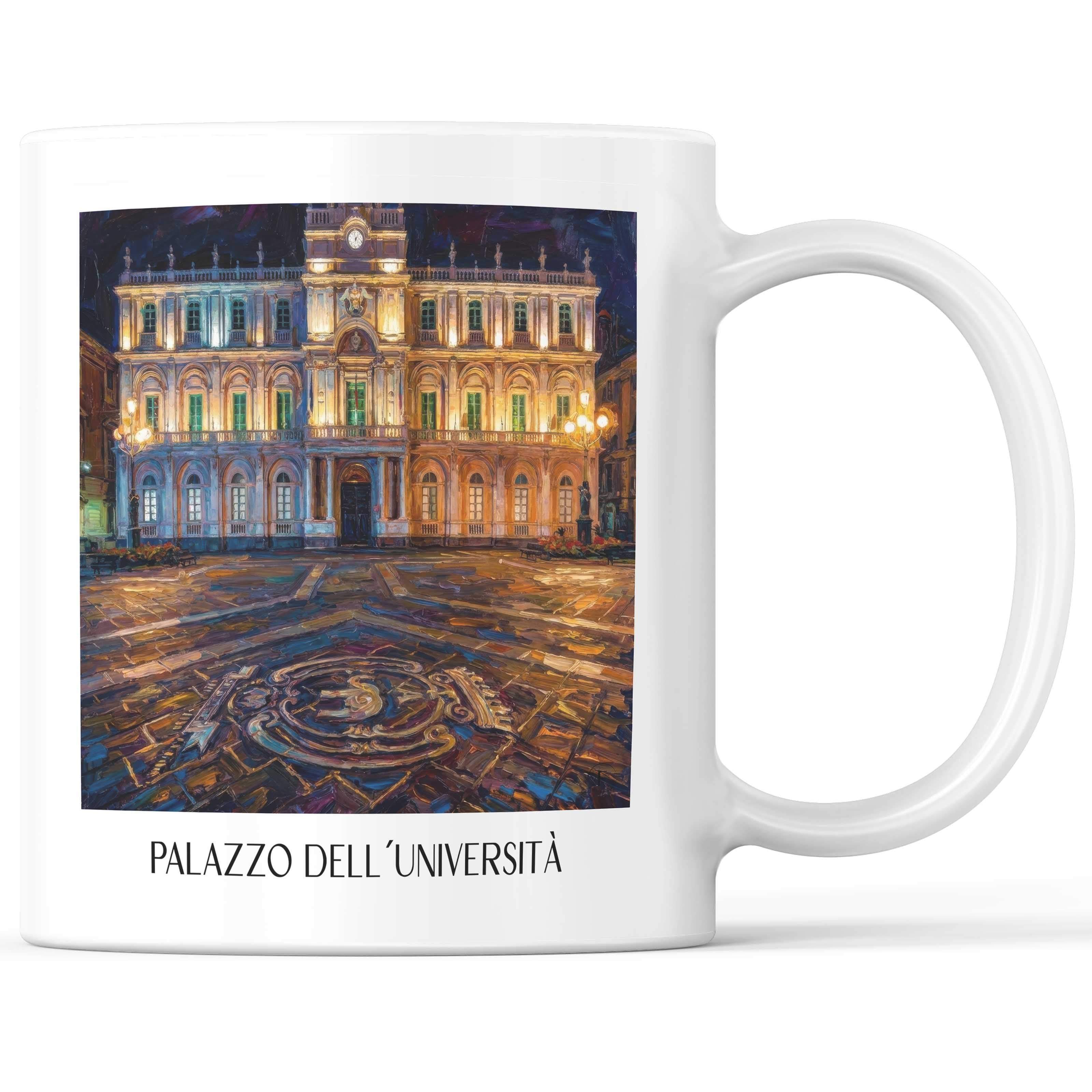 palazzo-dell´università-catania-italien-kaffeebecher-oil-painting-oelgemaelde