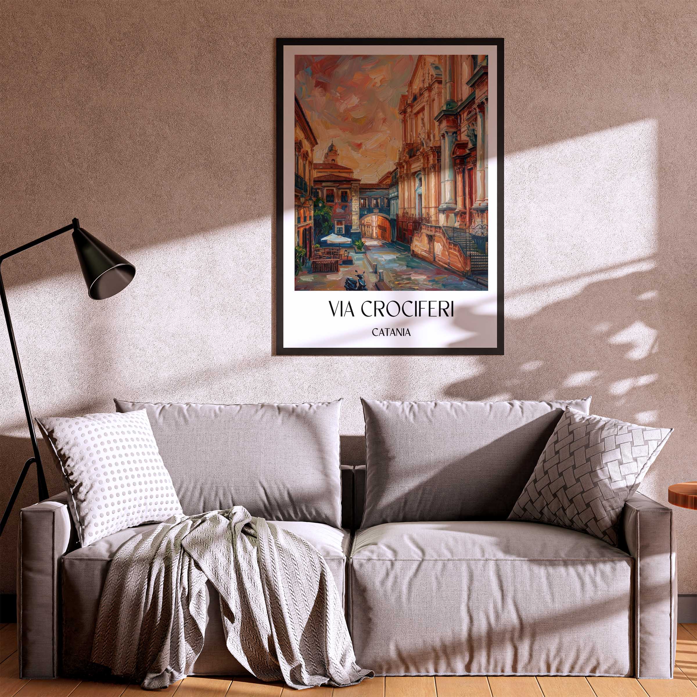 via-crociferi-catania-italien-poster-oil-painting-oelgemaelde