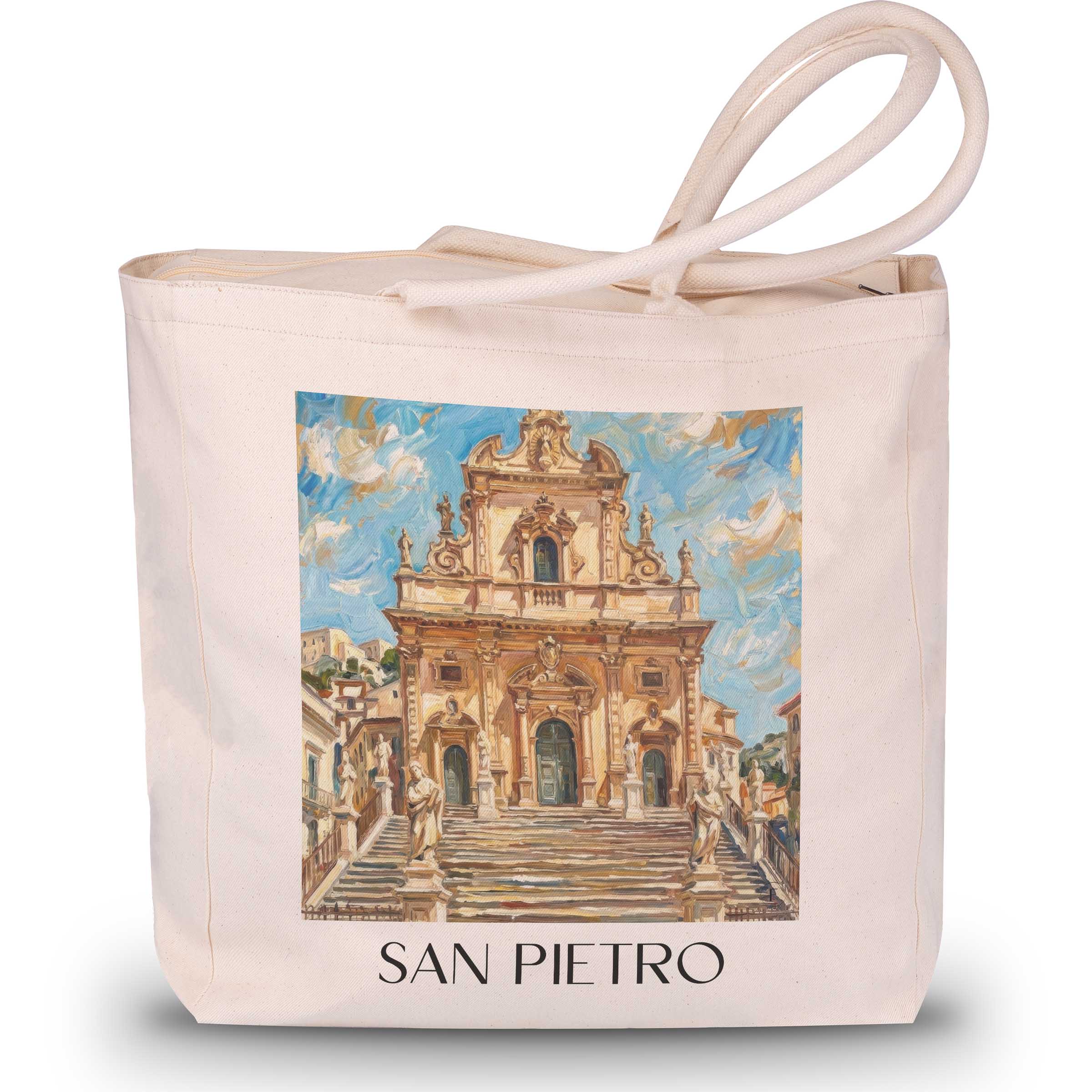 san-pietro--modica-italien-einkaufstasche-oil-painting-oelgemaelde