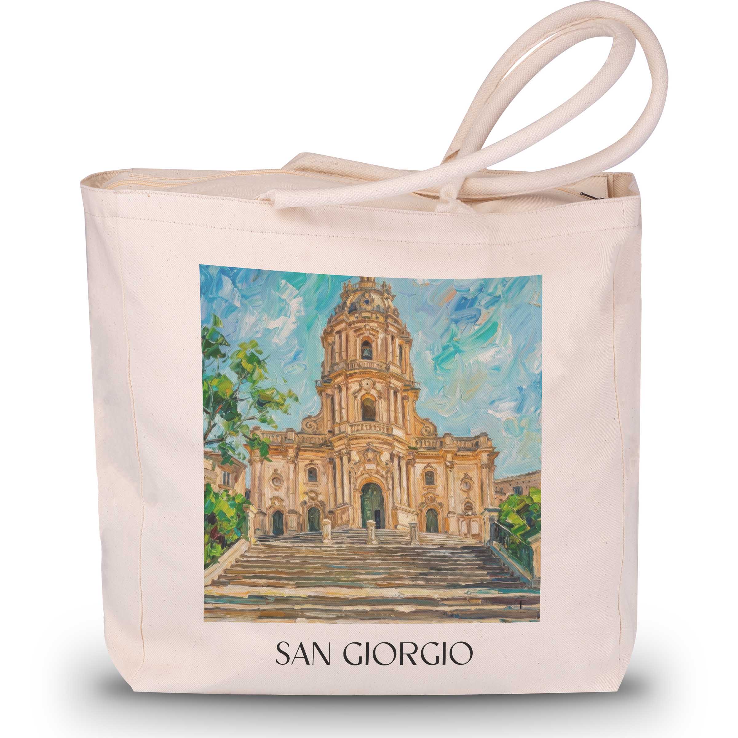 san-giorgio-modica-italien-einkaufstasche-oil-painting-oelgemaelde