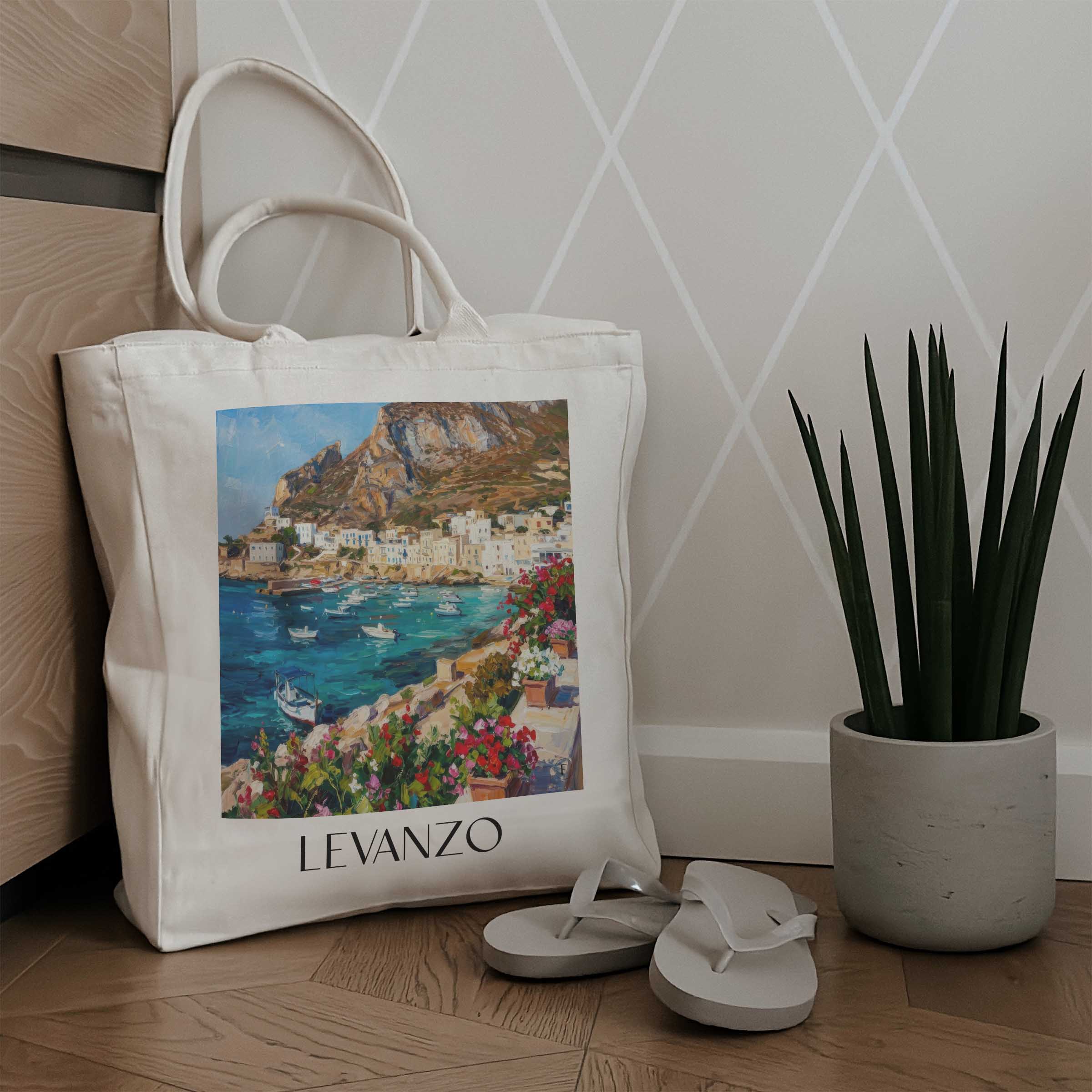 levanzo-trapani-italien-einkaufstasche-oil-painting-oelgemaelde