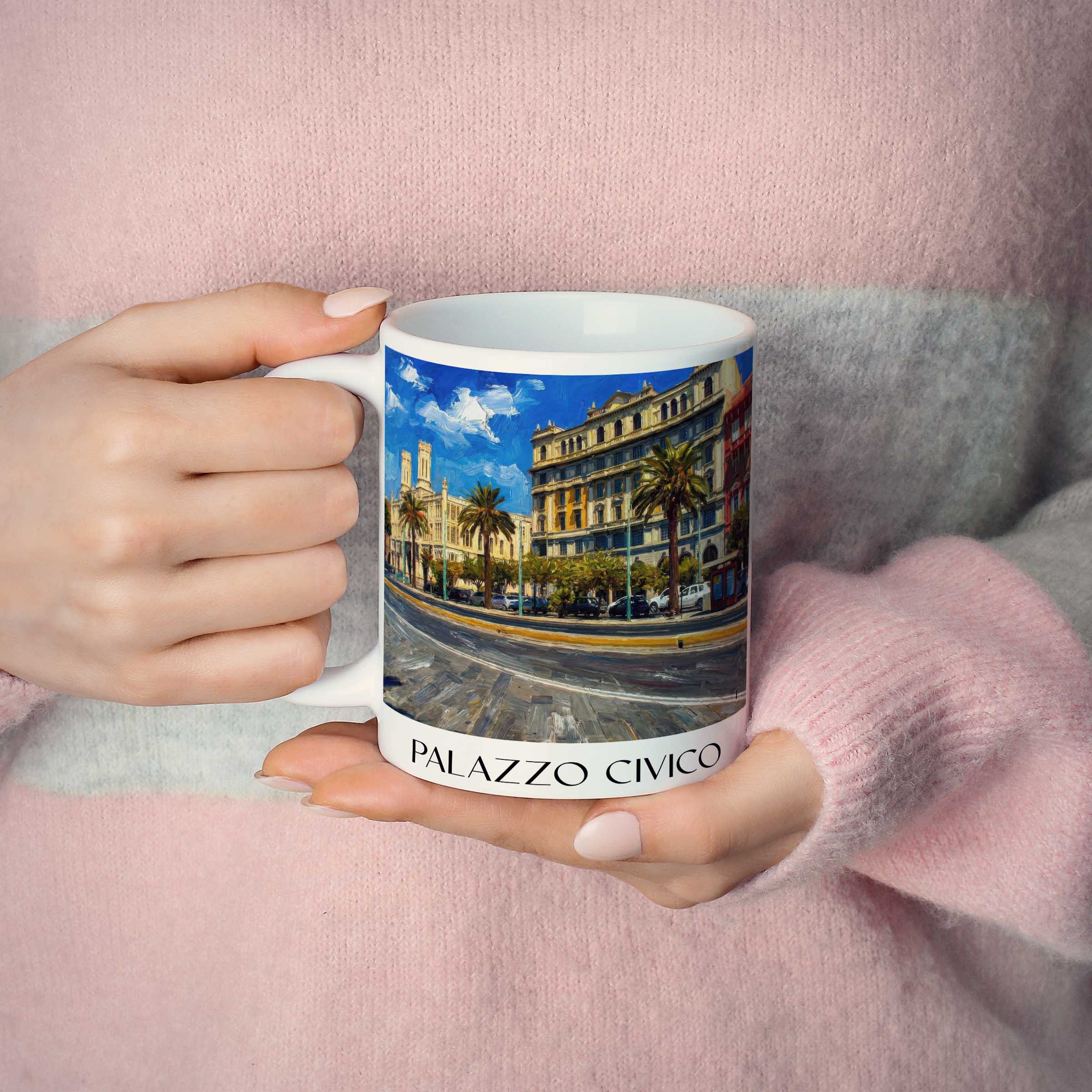 palazzo-civico-cagliari-italien-kaffeebecher-oil-painting-oelgemaelde