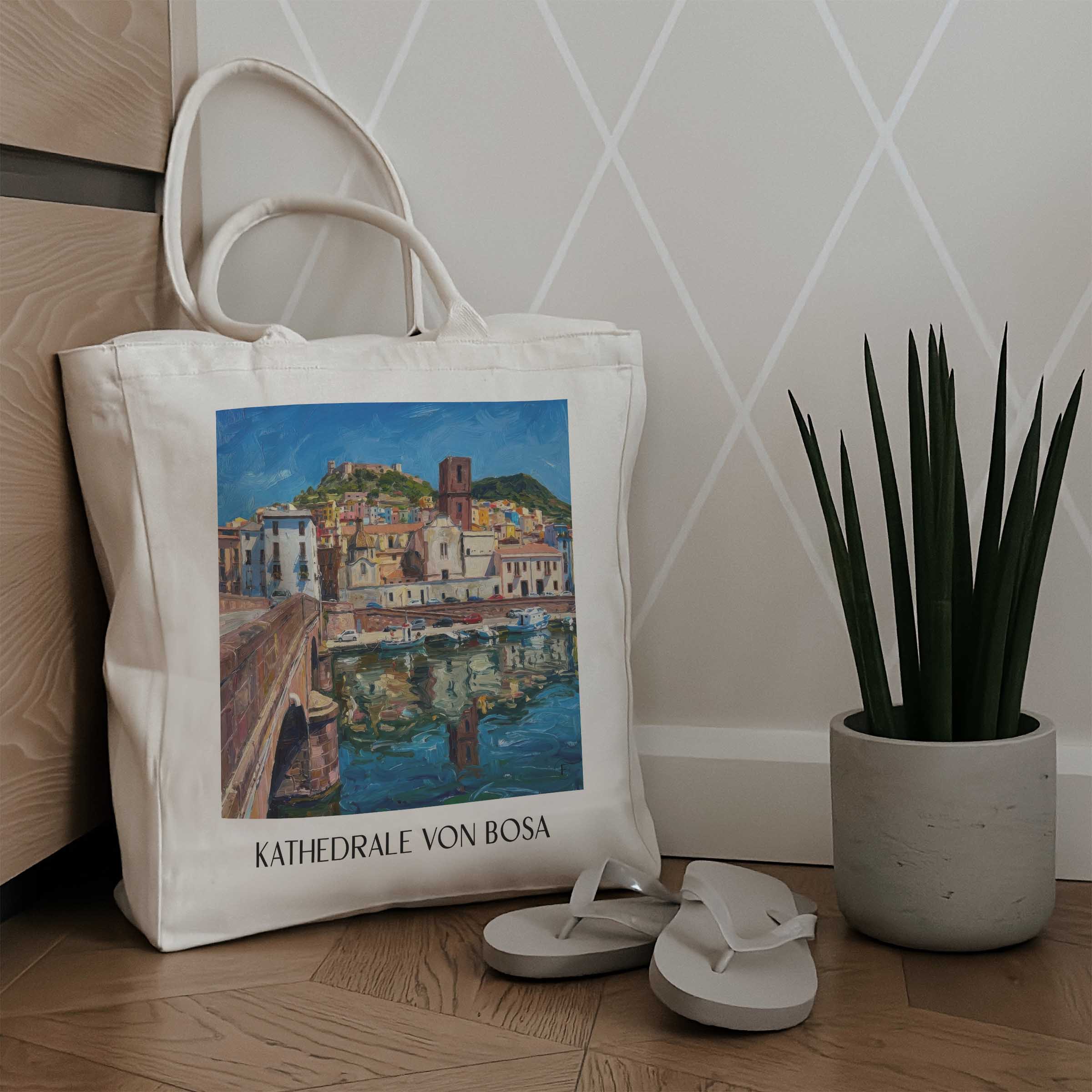 kathedrale-von-bosa-sardinien-italien-einkaufstasche-oil-painting-oelgemaelde