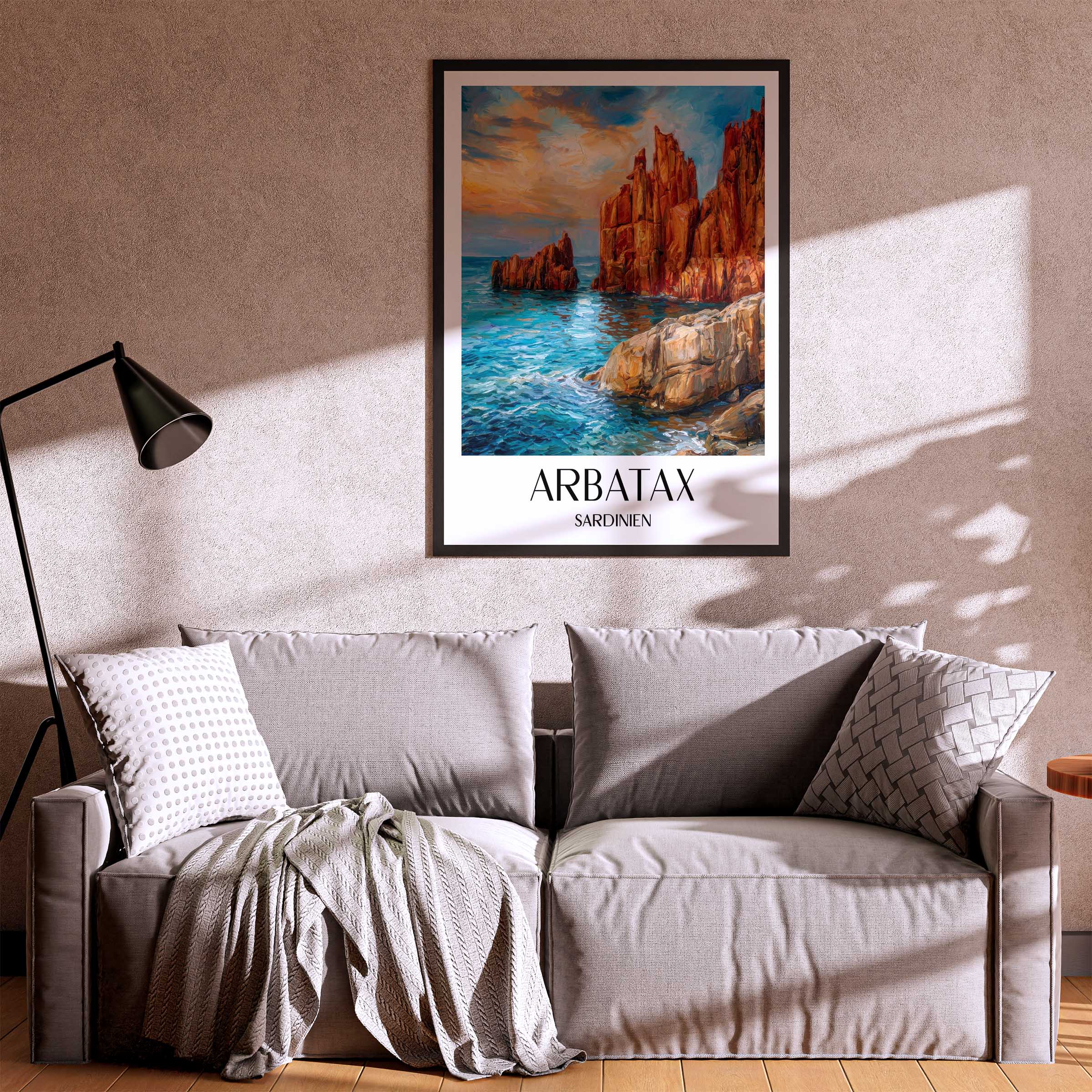 arbatax-sardinien-italien-poster-oil-painting-oelgemaelde