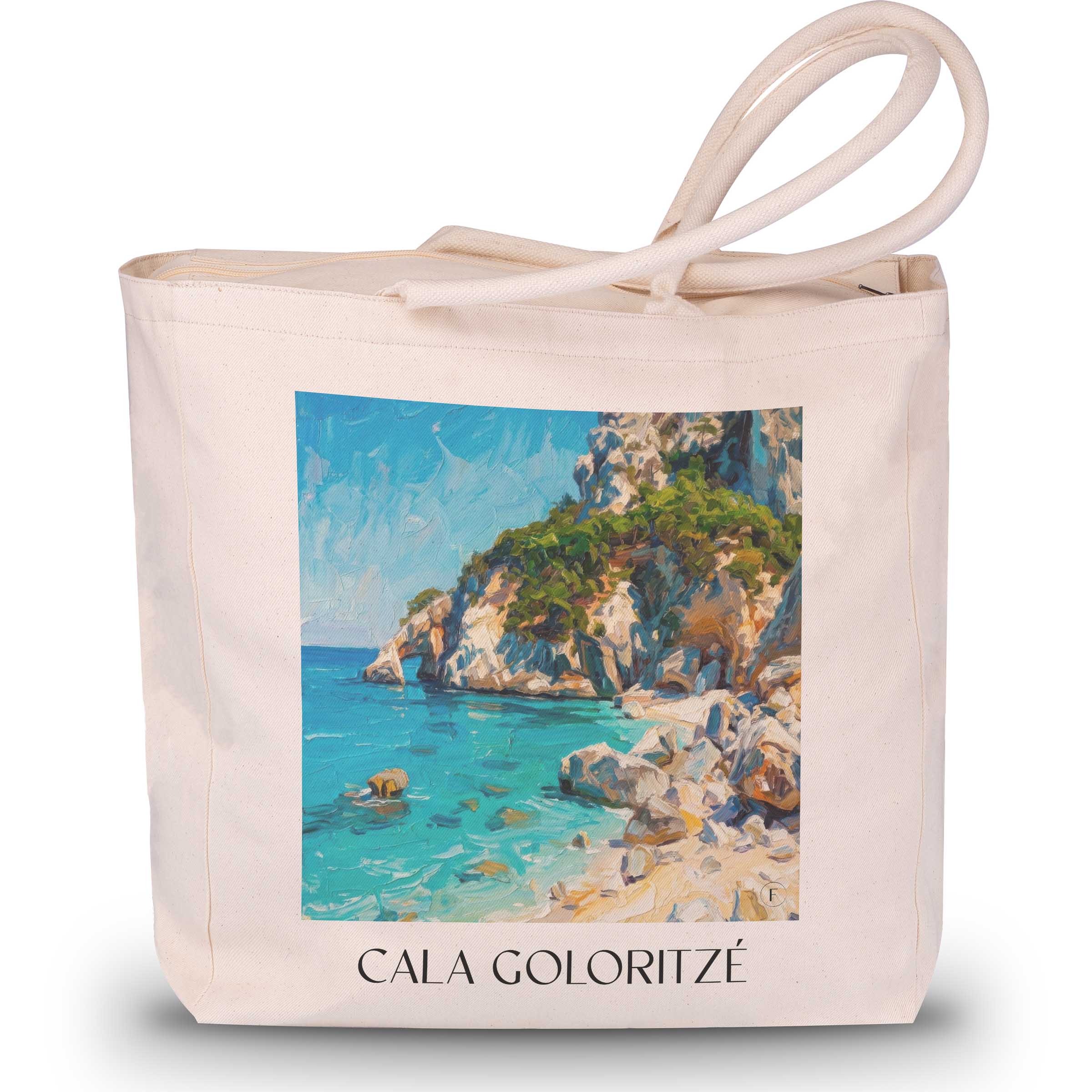 cala-goloritzé--sardinien-italien-einkaufstasche-oil-painting-oelgemaelde