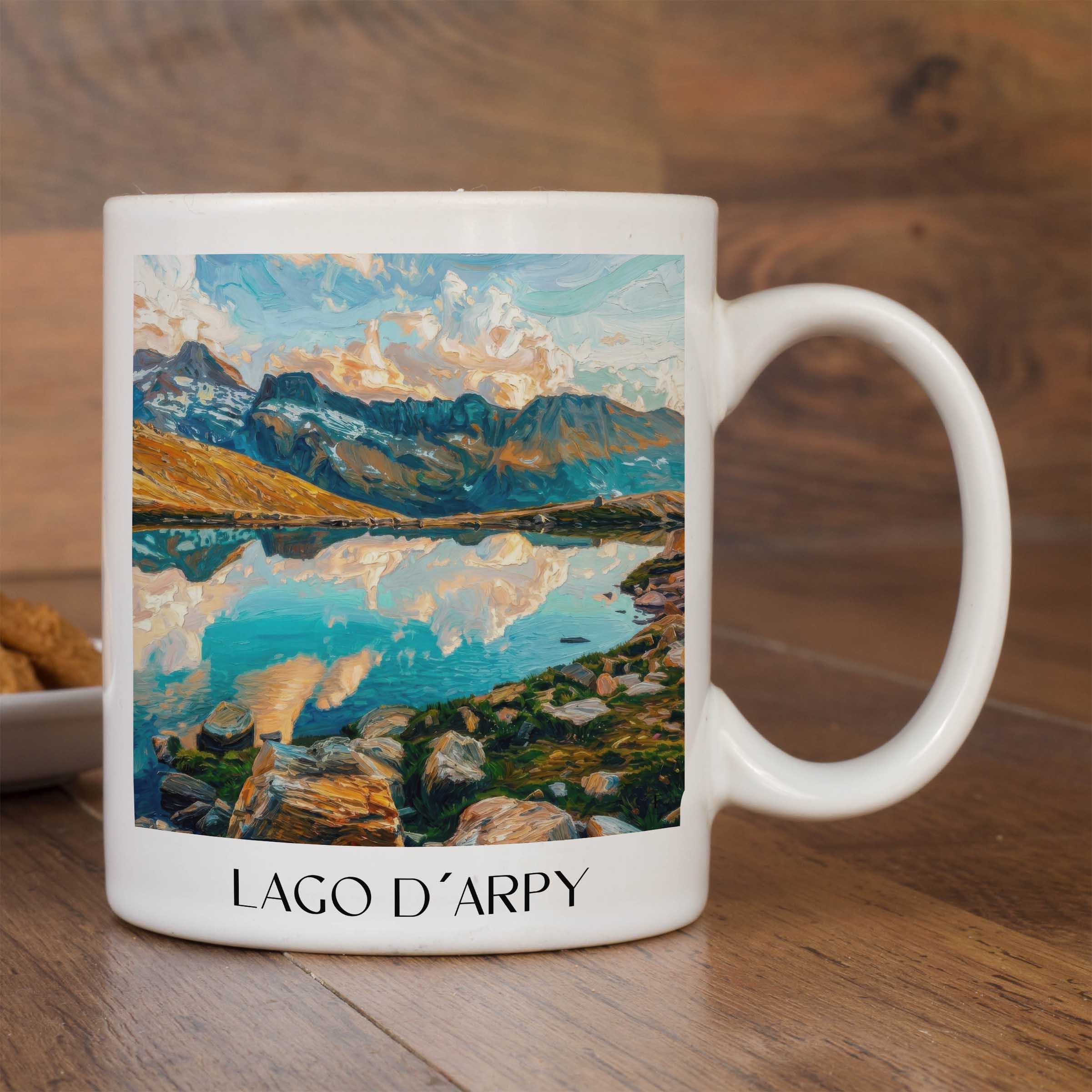 lago-d´arpy-aostatal-italien-kaffeebecher-oil-painting-oelgemaelde