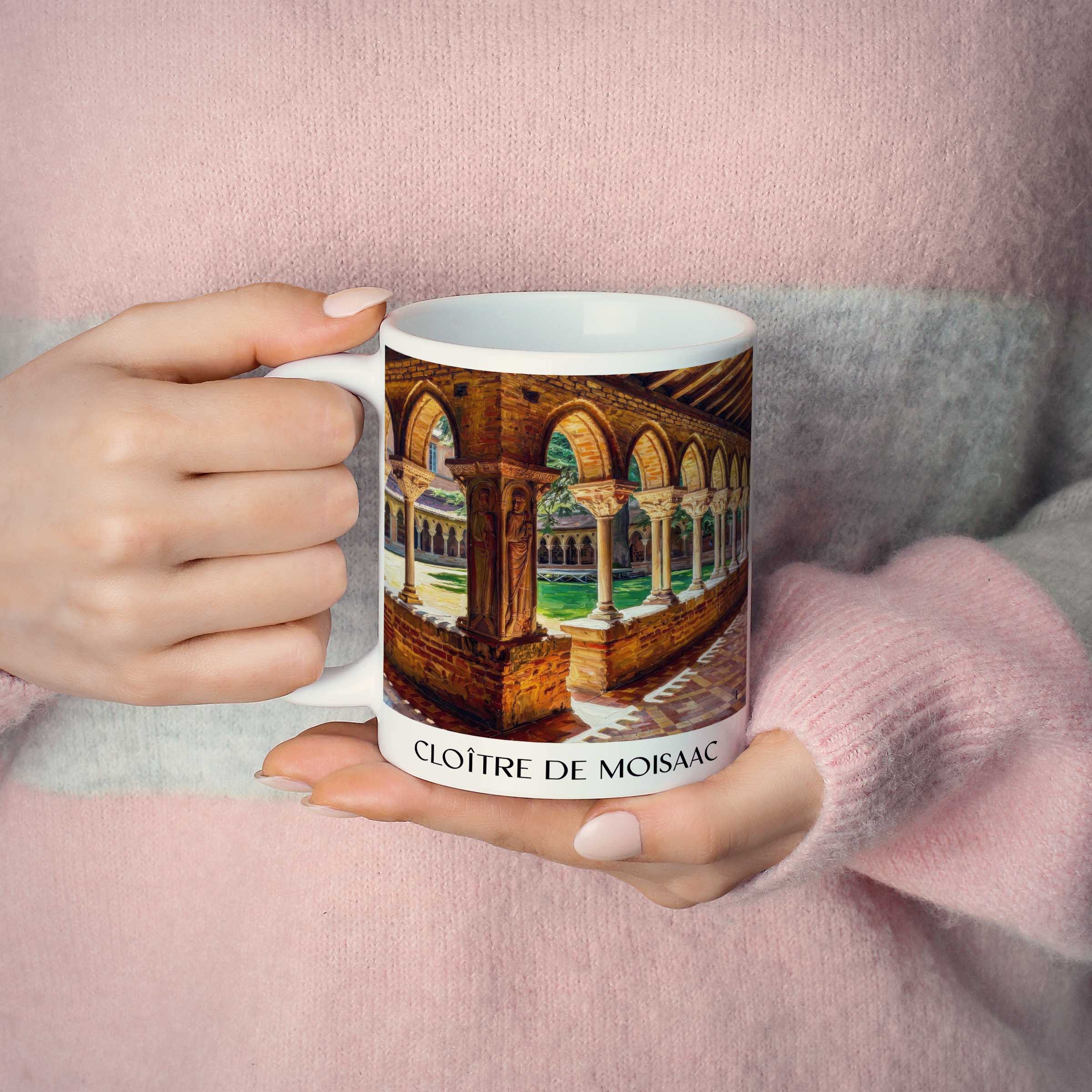 cloître-de-moisaac-okzitanien-frankreich-kaffeebecher-oil-painting-oelgemaelde