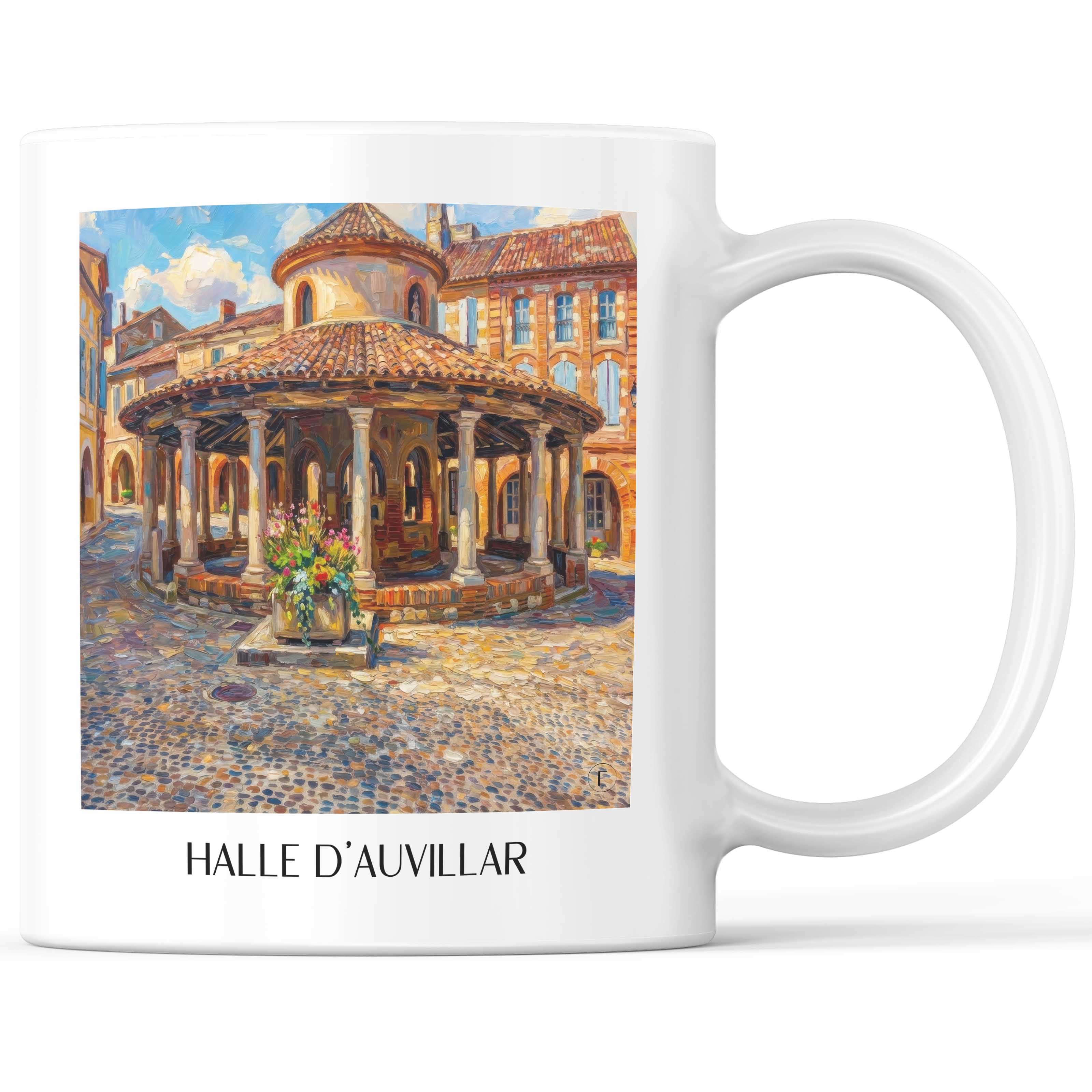 halle-d'auvillar-auvillar-frankreich-kaffeebecher-oil-painting-oelgemaelde