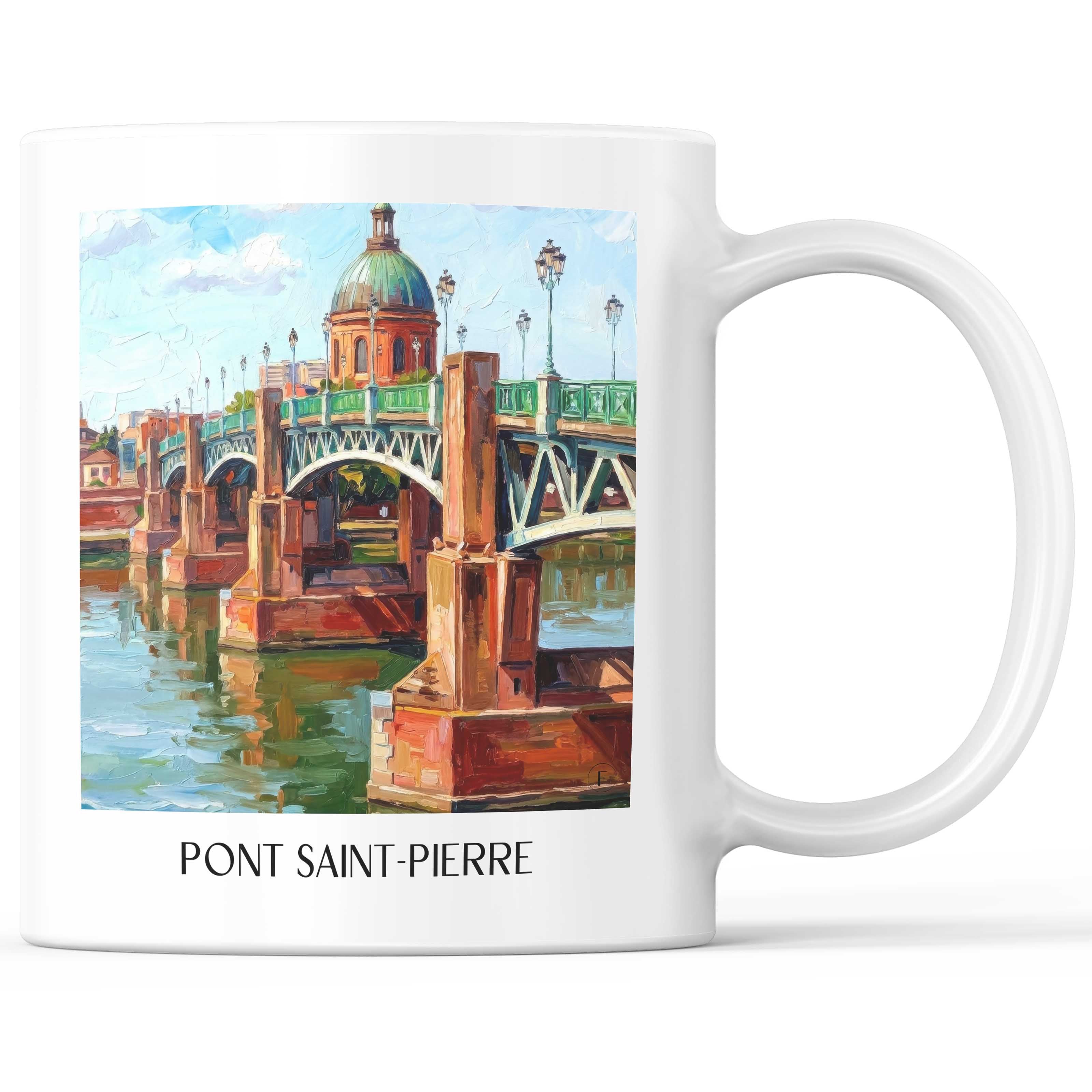 pont-saint-pierre-toulouse-frankreich-kaffeebecher-oil-painting-oelgemaelde