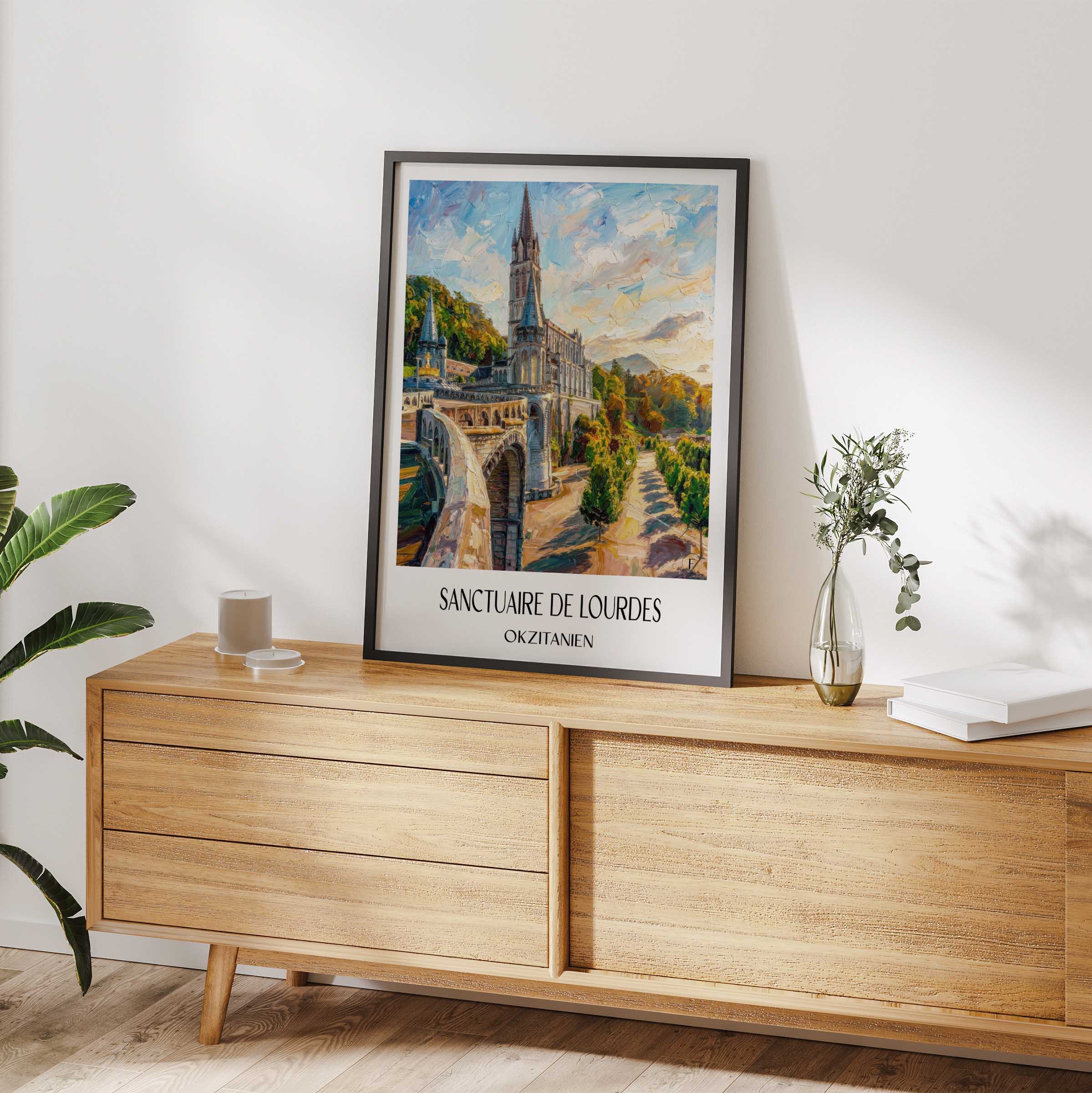 sanctuaire-de-lourdes-okzitanien-frankreich-poster-oil-painting-oelgemaelde