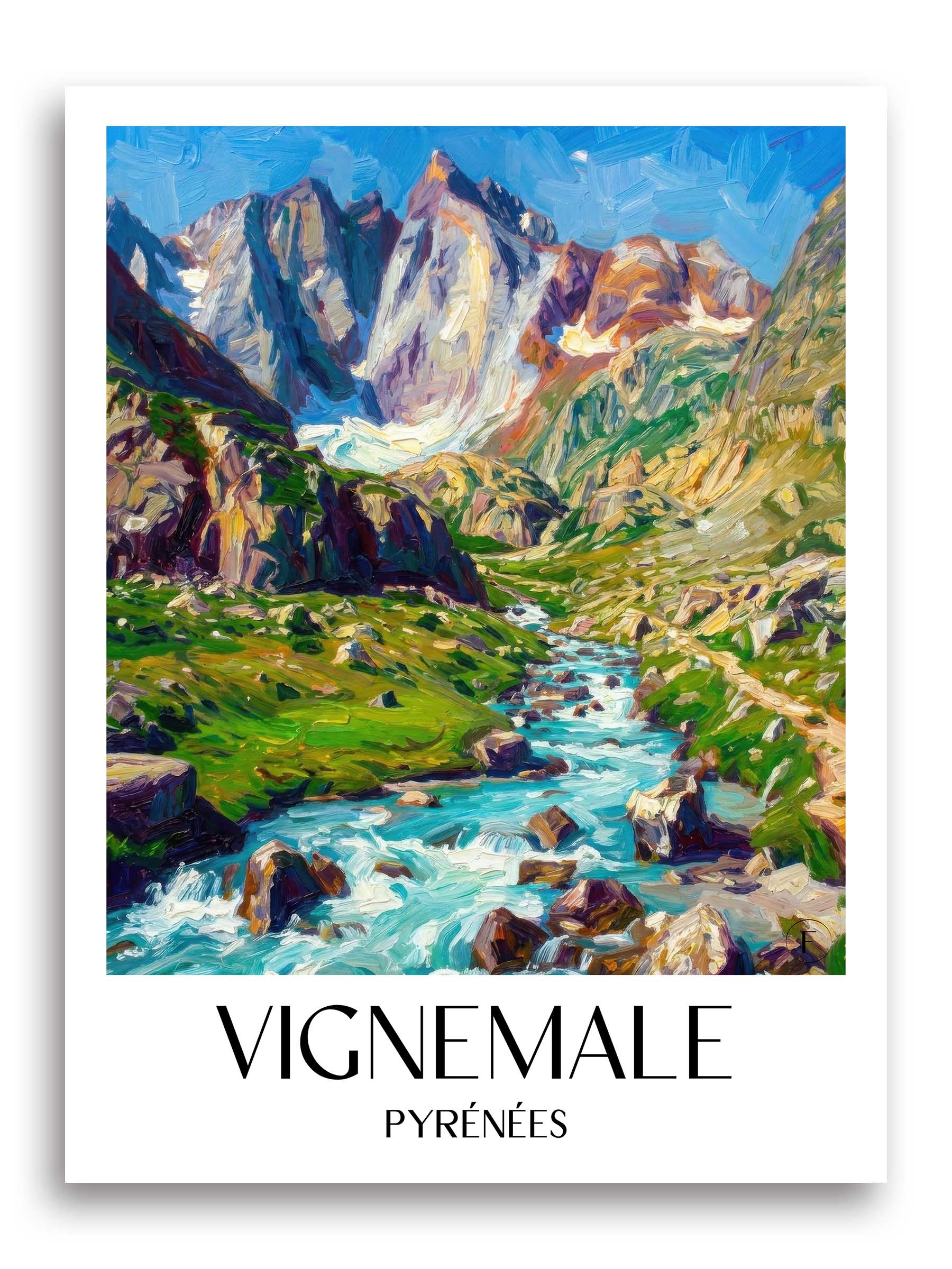 vignemale-pyrénées-frankreich-poster-oil-painting-oelgemaelde