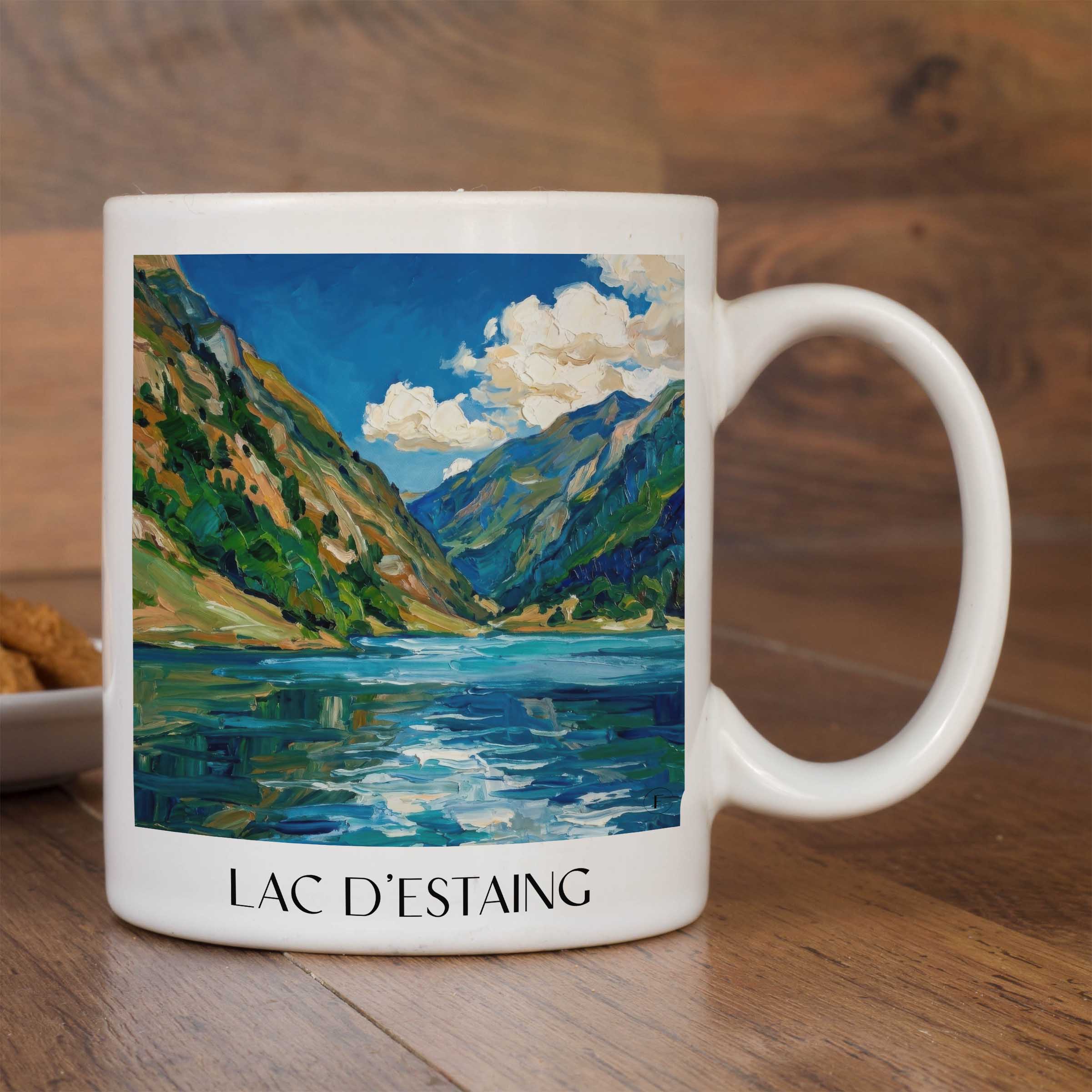 lac-d'estaing-val-d'azun-frankreich-kaffeebecher-oil-painting-oelgemaelde