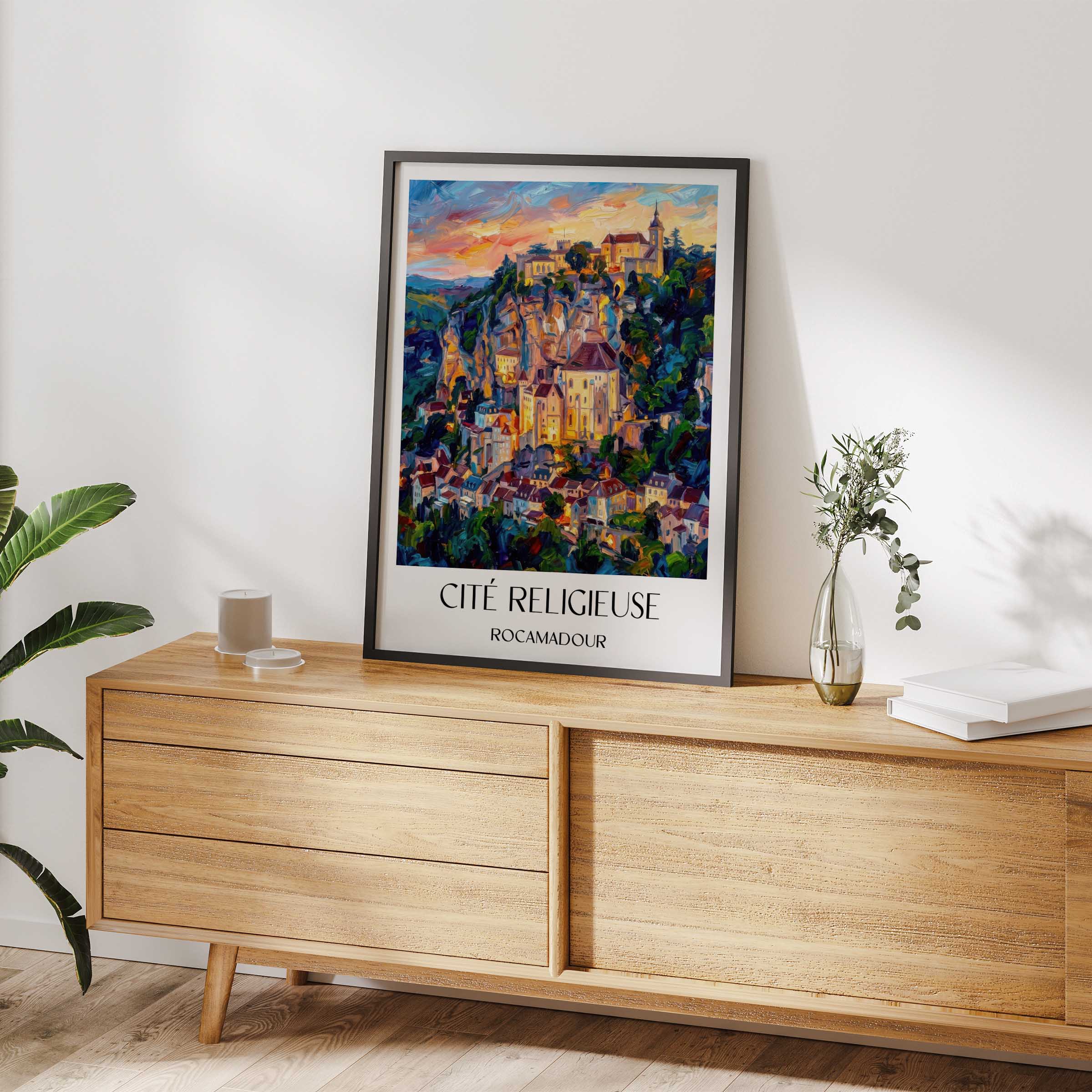 cité-religieuse-rocamadour-frankreich-poster-oil-painting-oelgemaelde