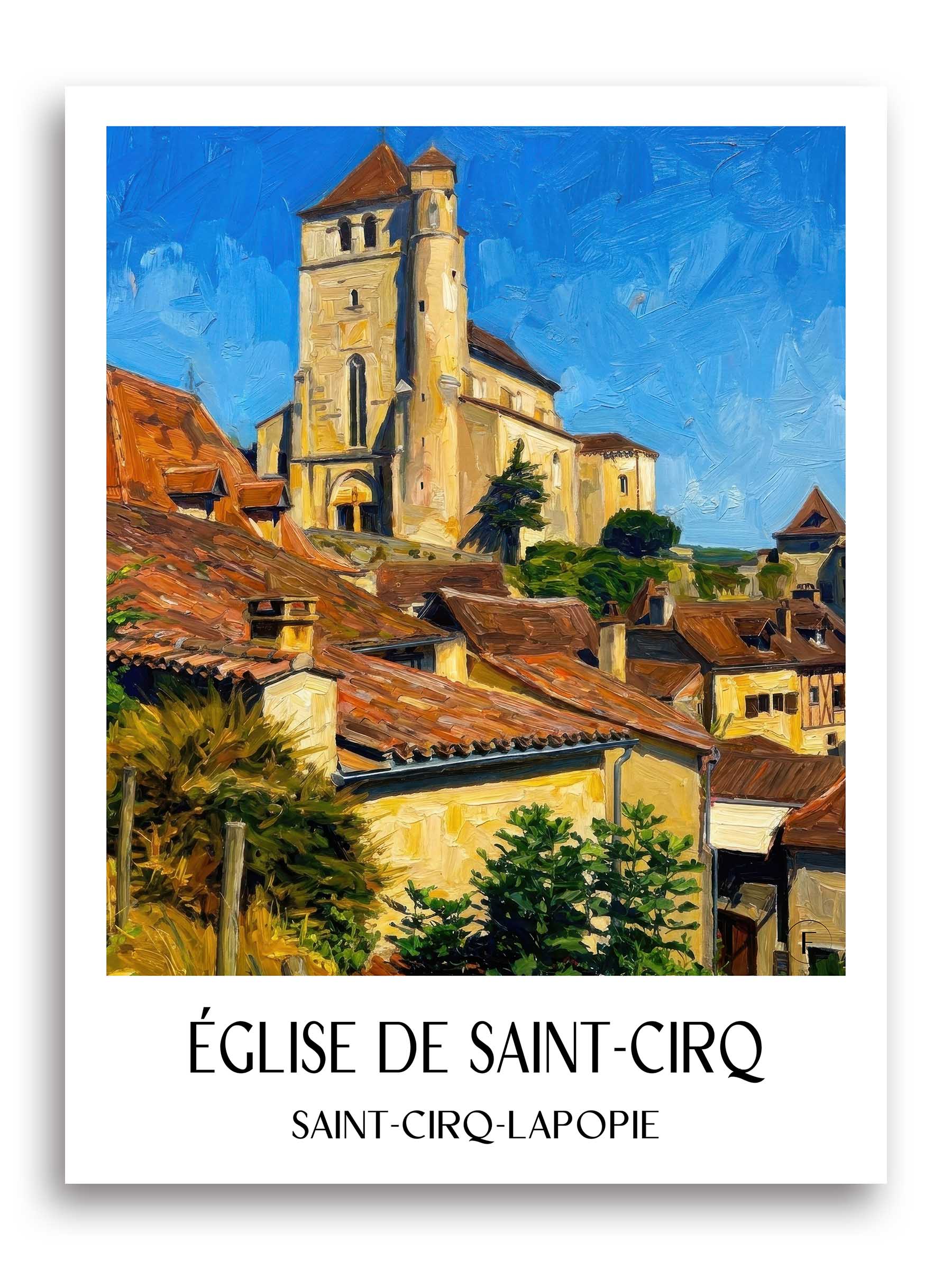église-de-saint-cirq-saint-cirq-lapopie-frankreich-poster-oil-painting-oelgemaelde
