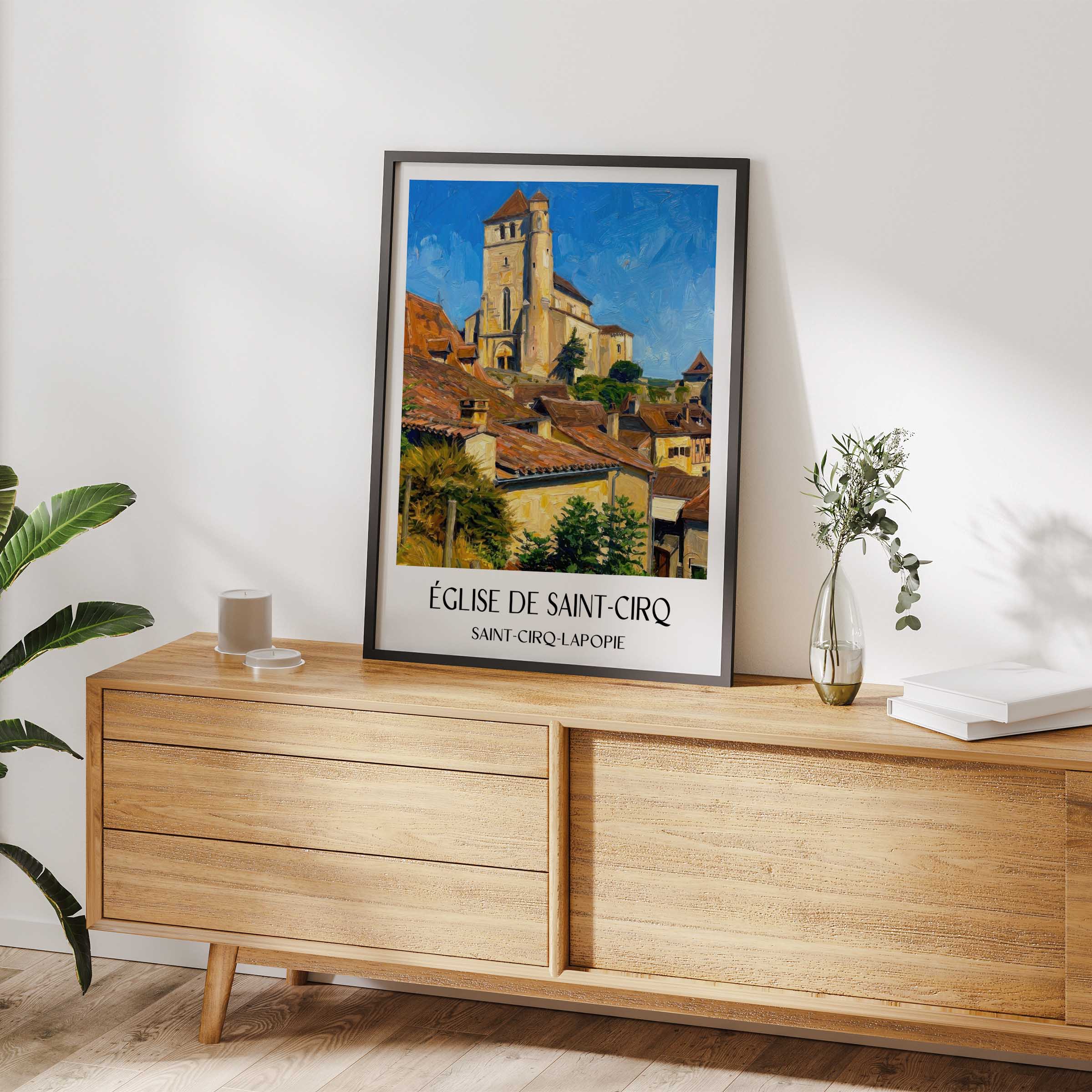 église-de-saint-cirq-saint-cirq-lapopie-frankreich-poster-oil-painting-oelgemaelde