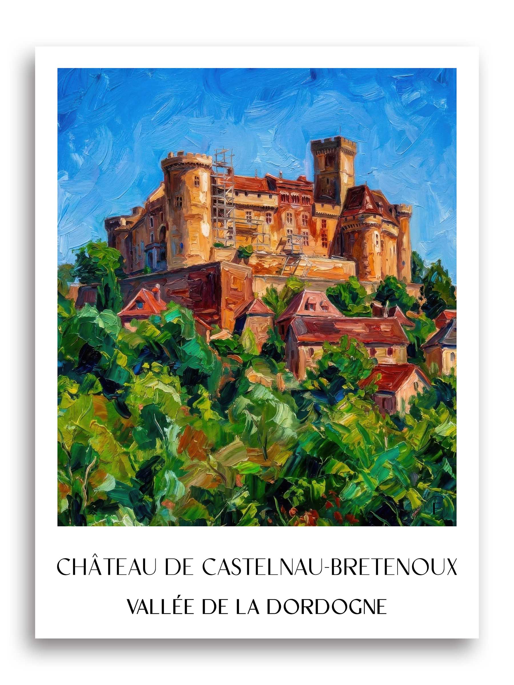 château-de-castelnau-bretenoux-vallée-de-la-dordogne-frankreich-poster-oil-painting-oelgemaelde