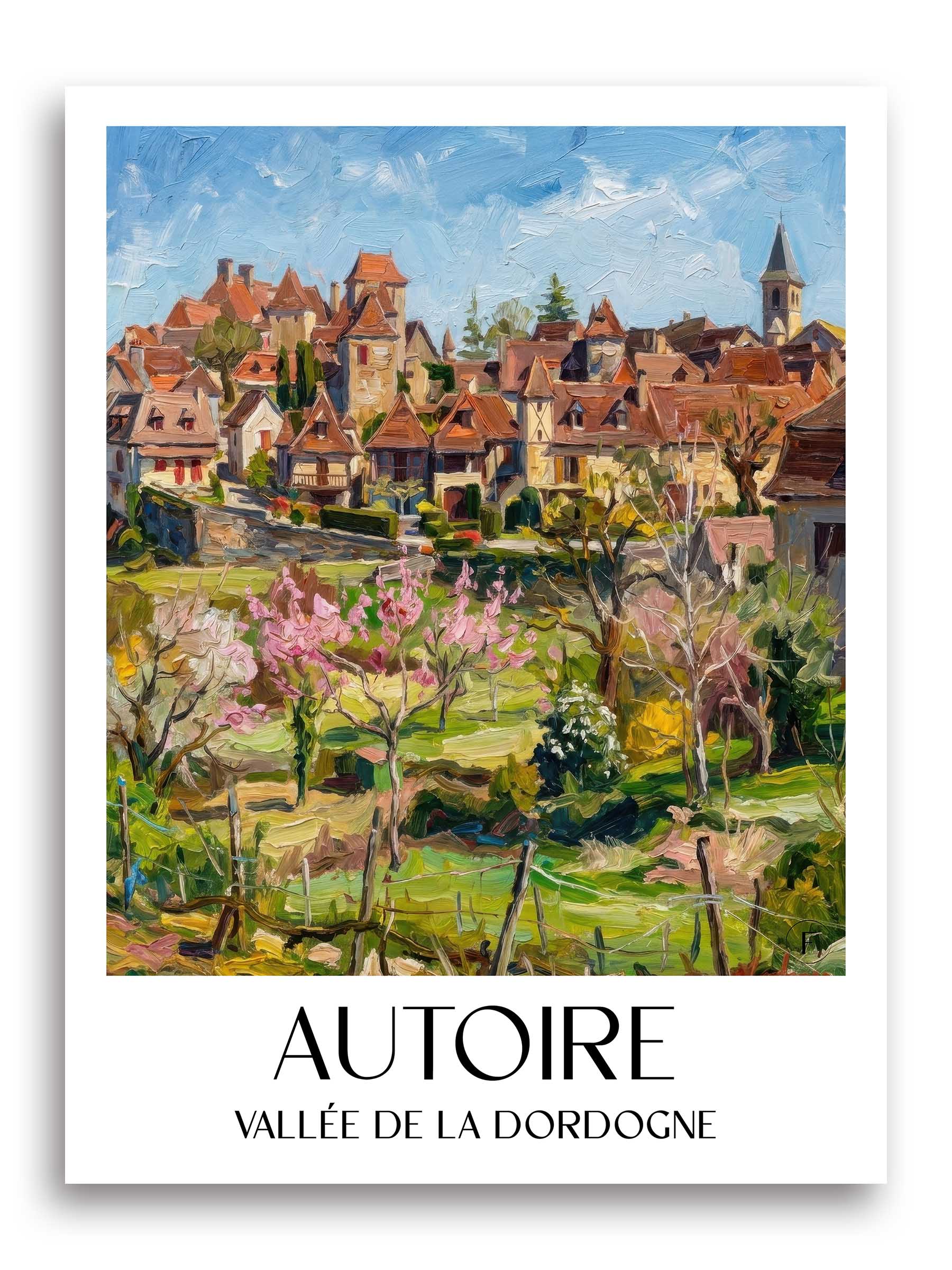 autoire-vallée-de-la-dordogne-frankreich-poster-oil-painting-oelgemaelde