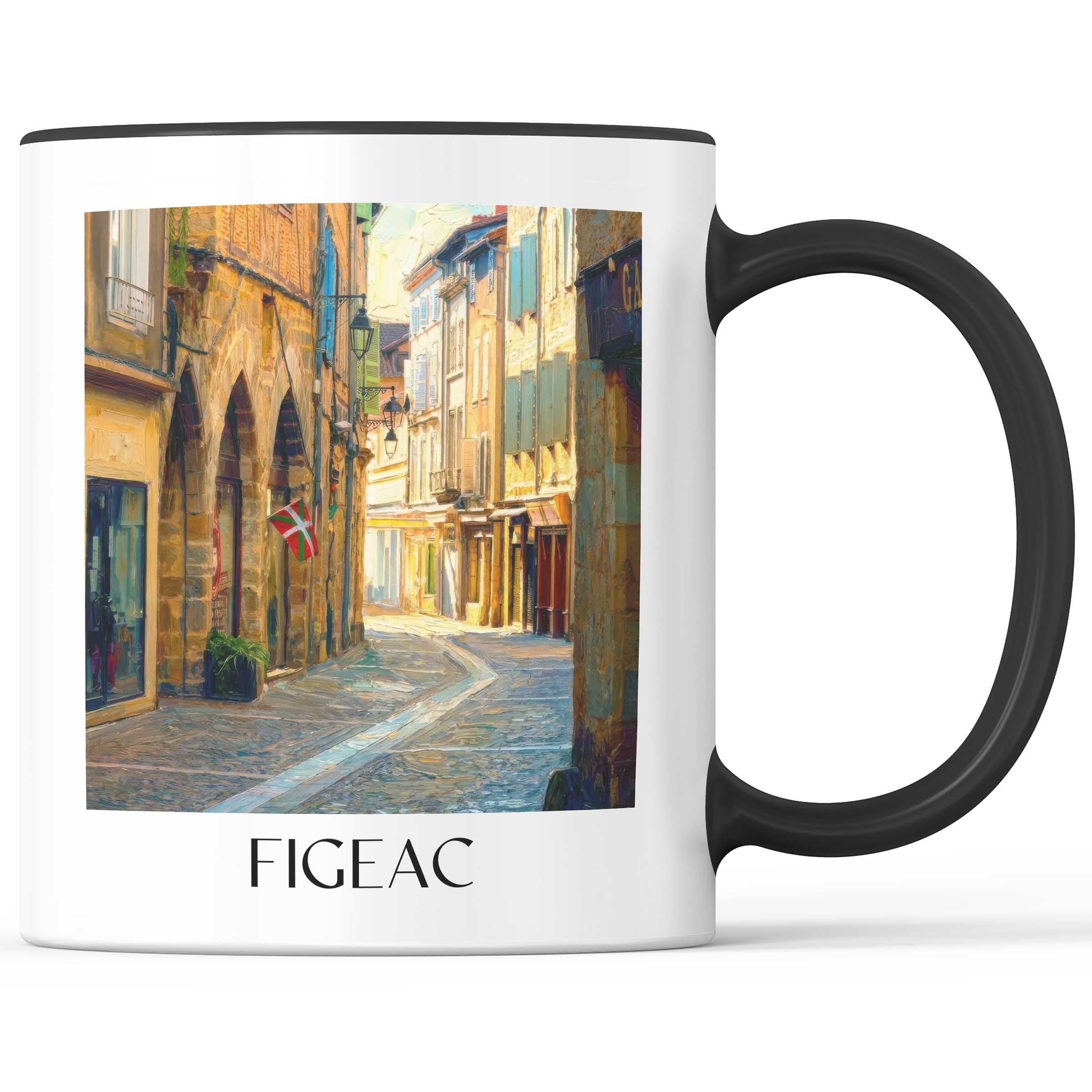 figeac-vallée-du-célé-frankreich-kaffeebecher-oil-painting-oelgemaelde