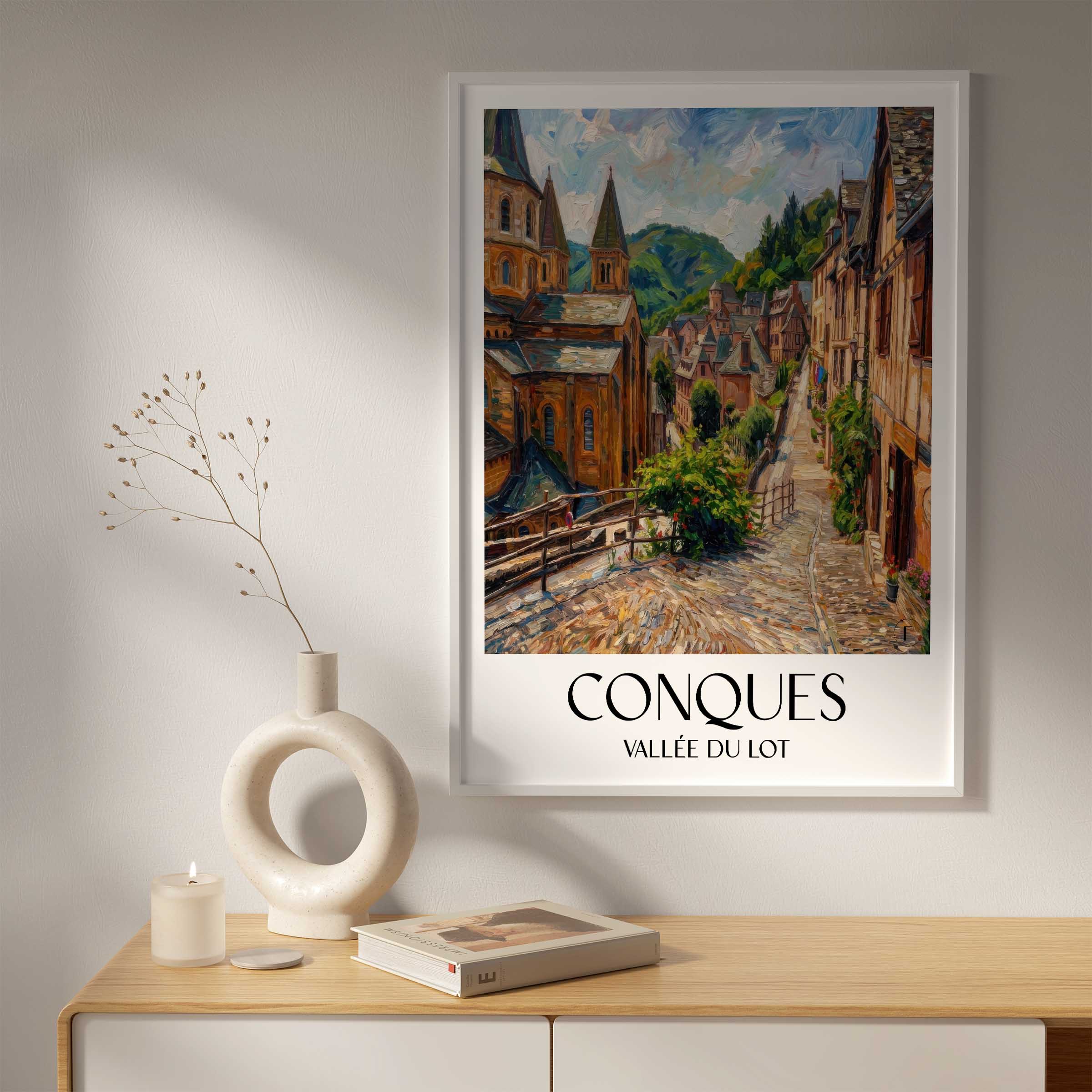 conques-vallée-du-lot-frankreich-poster-oil-painting-oelgemaelde
