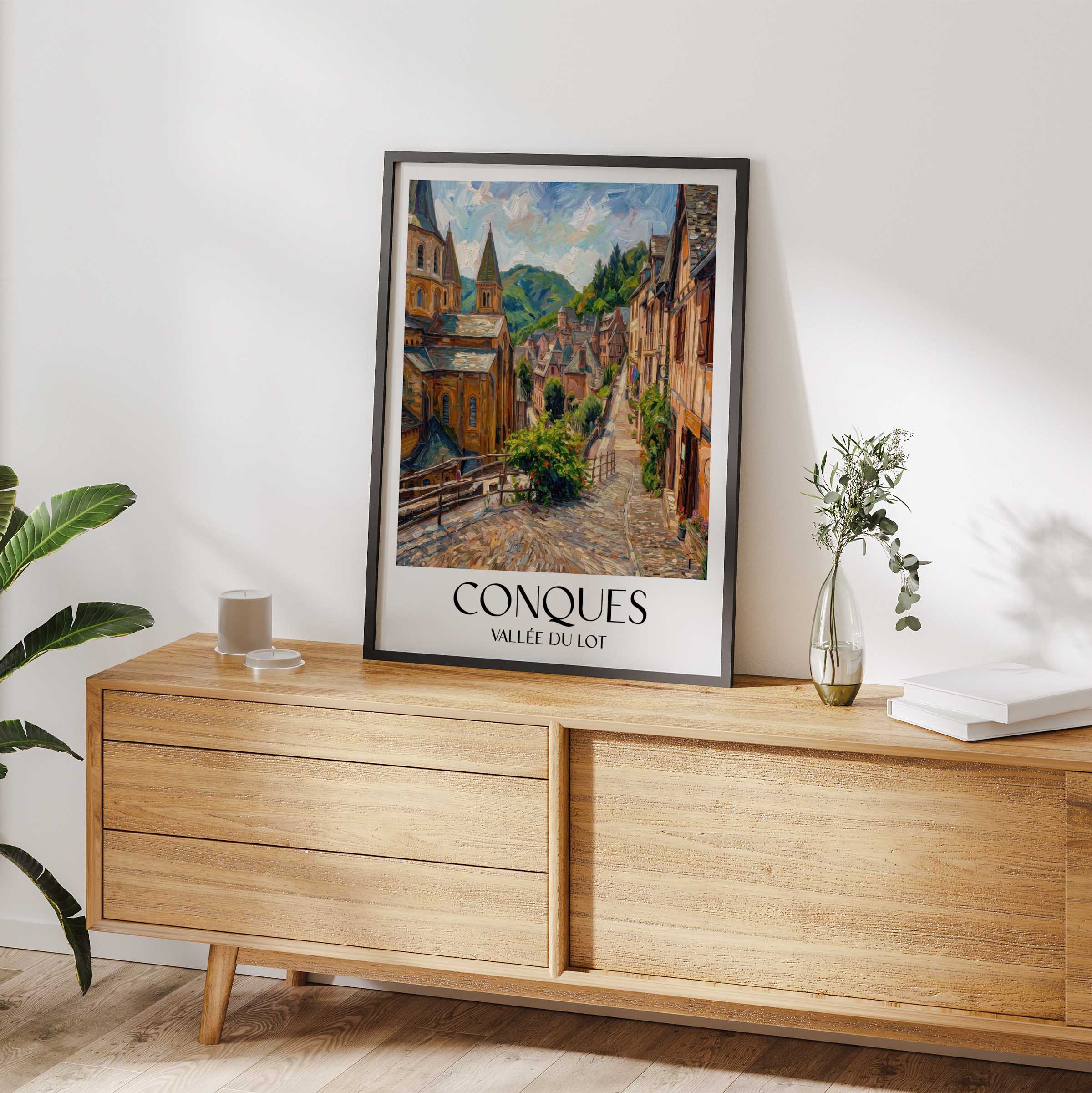 conques-vallée-du-lot-frankreich-poster-oil-painting-oelgemaelde
