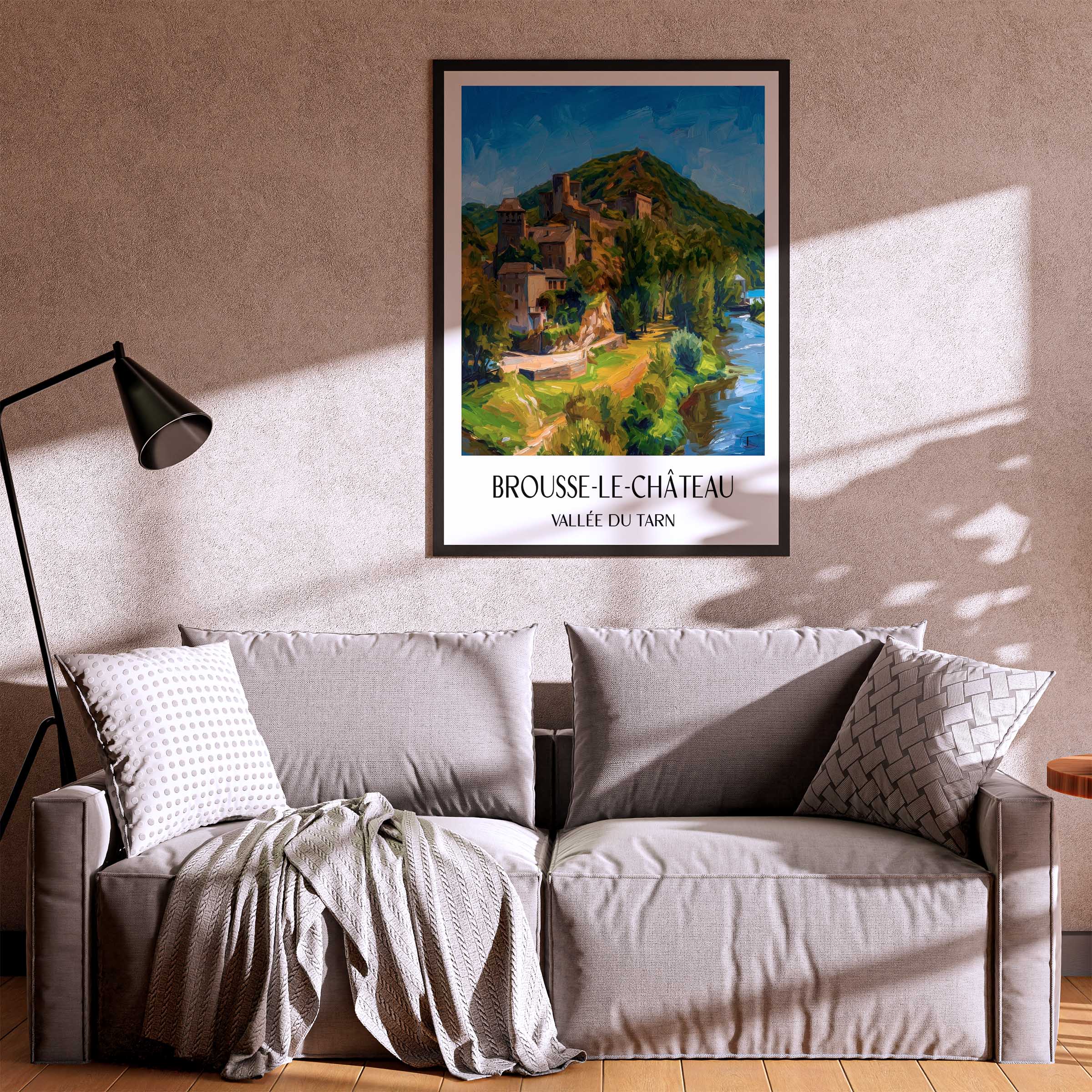 brousse-le-château-vallée-du-tarn-frankreich-poster-oil-painting-oelgemaelde