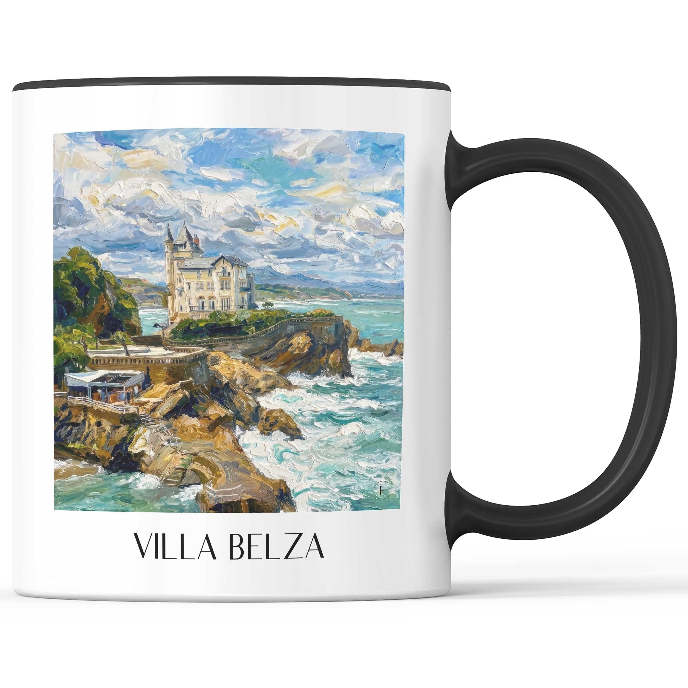villa-belza-biarritz-frankreich-kaffeebecher-oil-painting-oelgemaelde