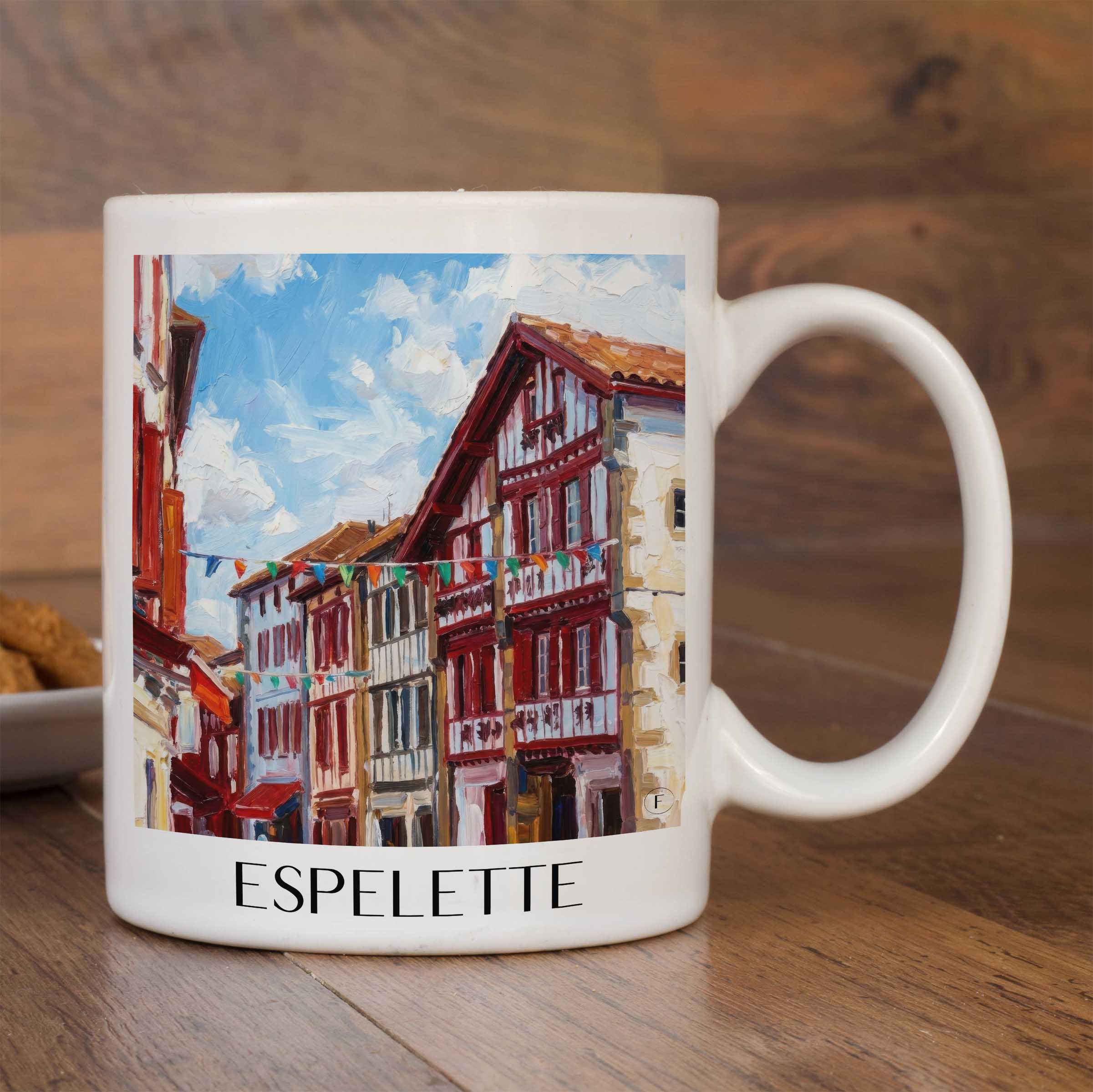 espelette-pays-basque-frankreich-kaffeebecher-oil-painting-oelgemaelde