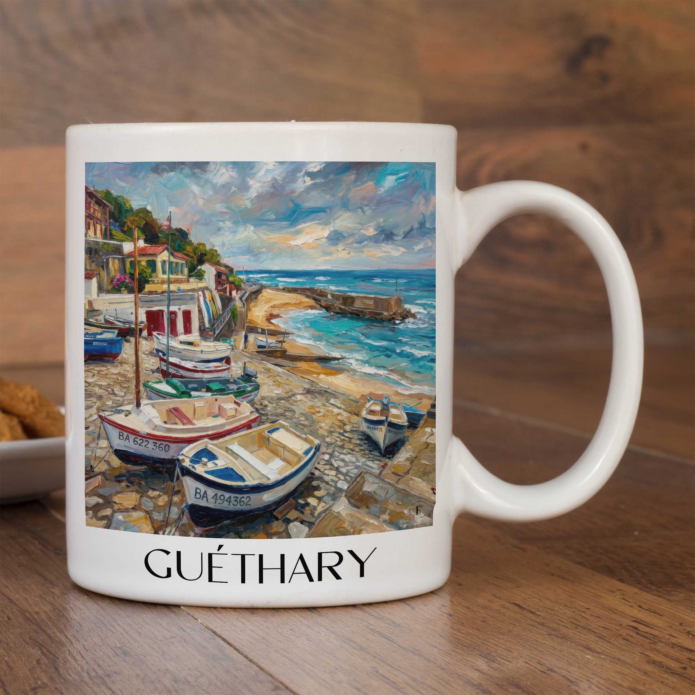 guéthary-pays-basque-frankreich-kaffeebecher-oil-painting-oelgemaelde