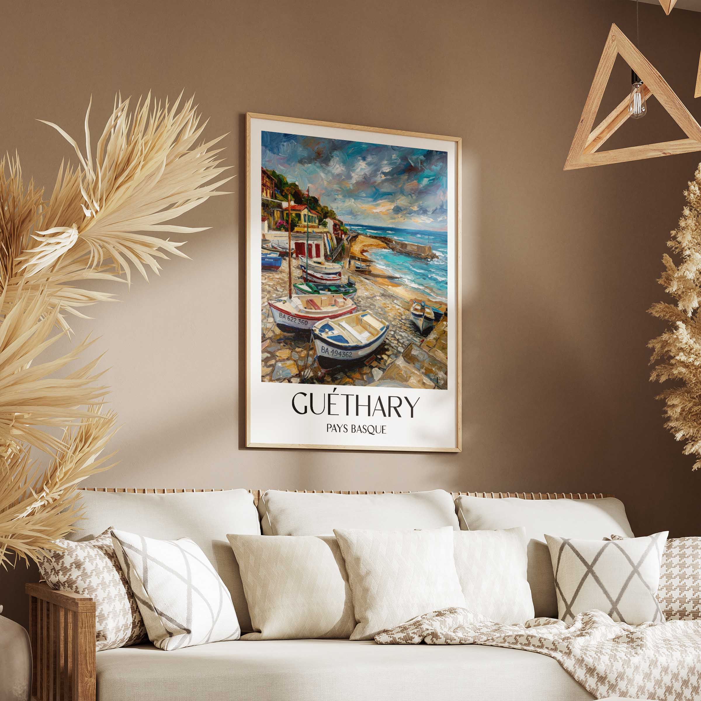 guéthary-pays-basque-frankreich-poster-oil-painting-oelgemaelde