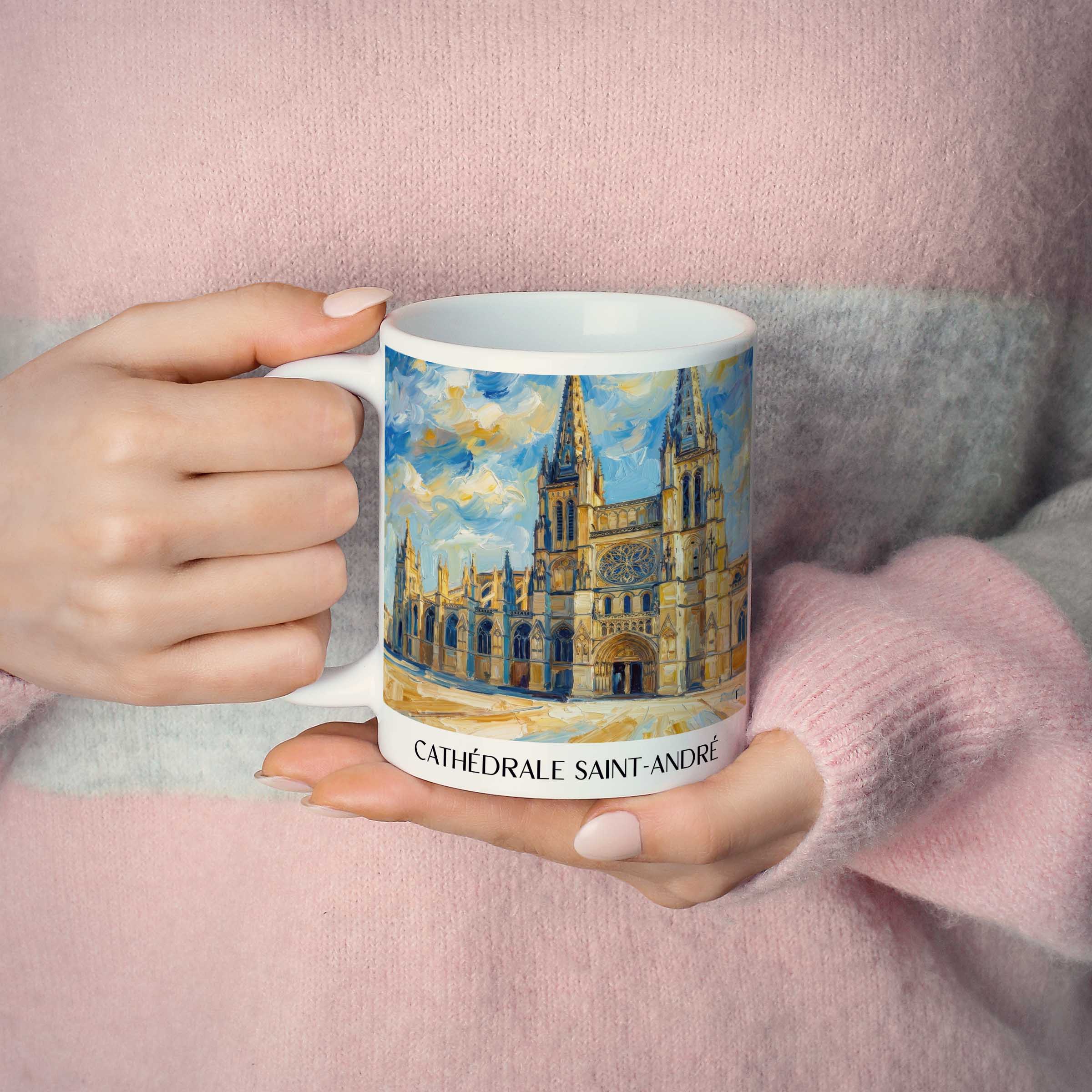 cathédrale-saint-andré-bordeaux-frankreich-kaffeebecher-oil-painting-oelgemaelde