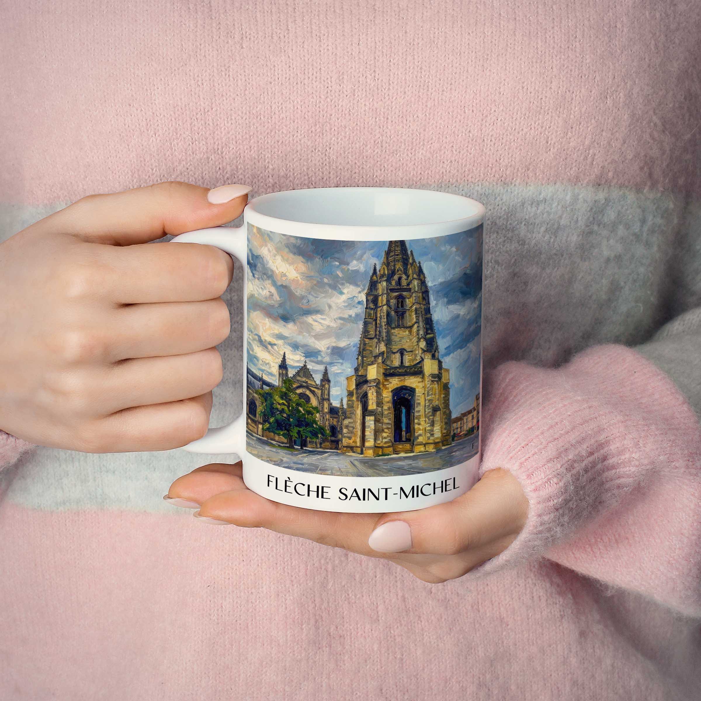 flèche-saint-michel-bordeaux-frankreich-kaffeebecher-oil-painting-oelgemaelde